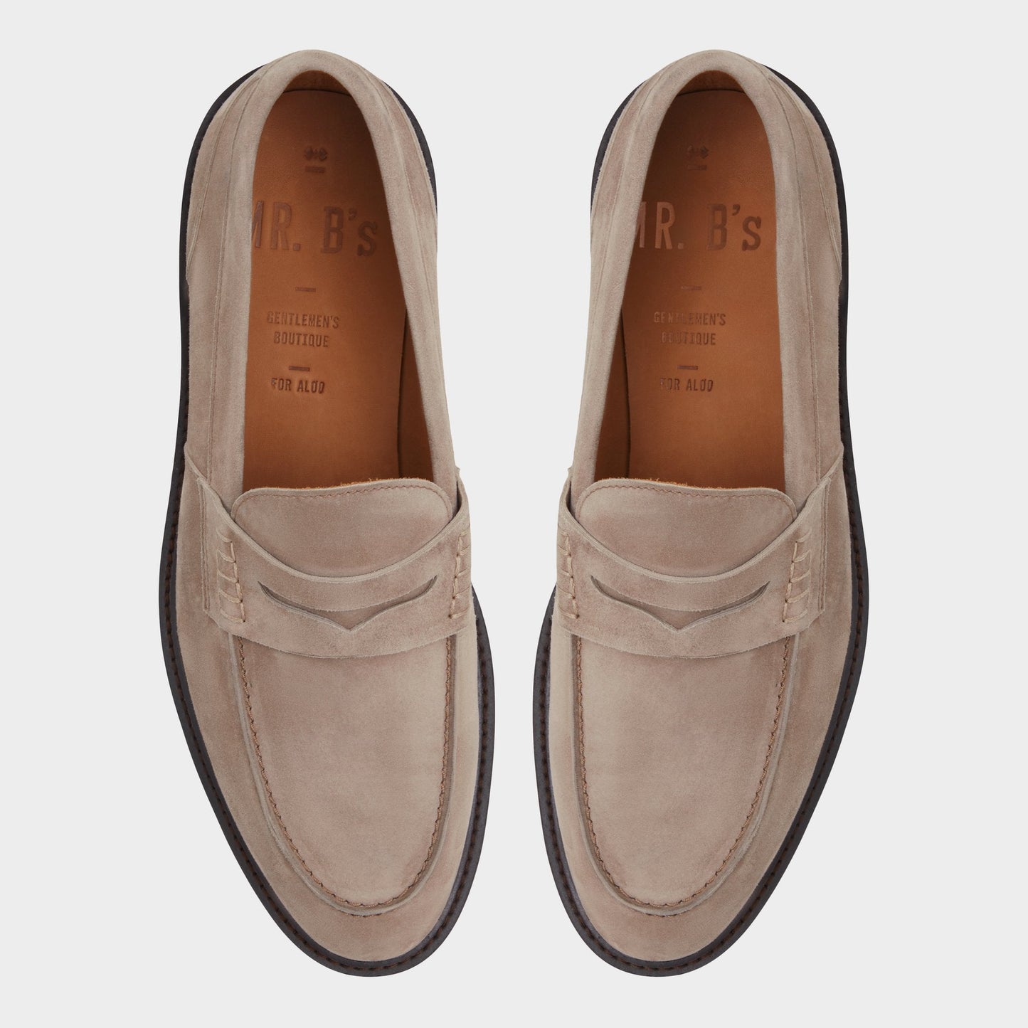 Aldo Aleris Brown Men's Dress Shoes - Loafer, Lug sole New|Men
