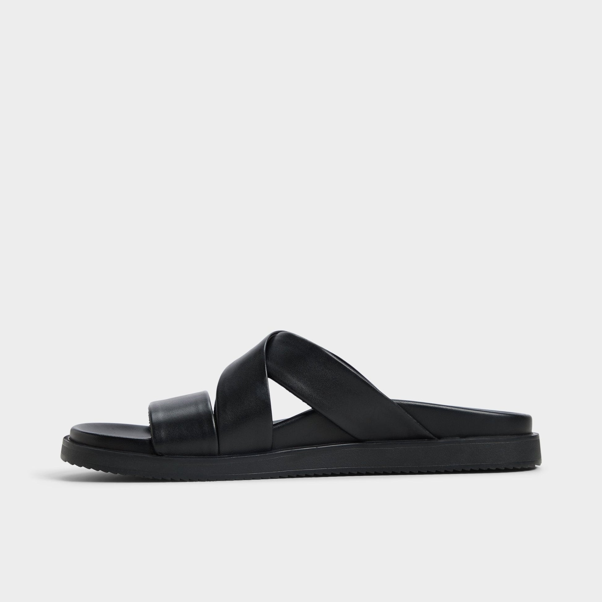 Aldo Kairo Black Men's Sandals & Slides - Slide sandal New|Men