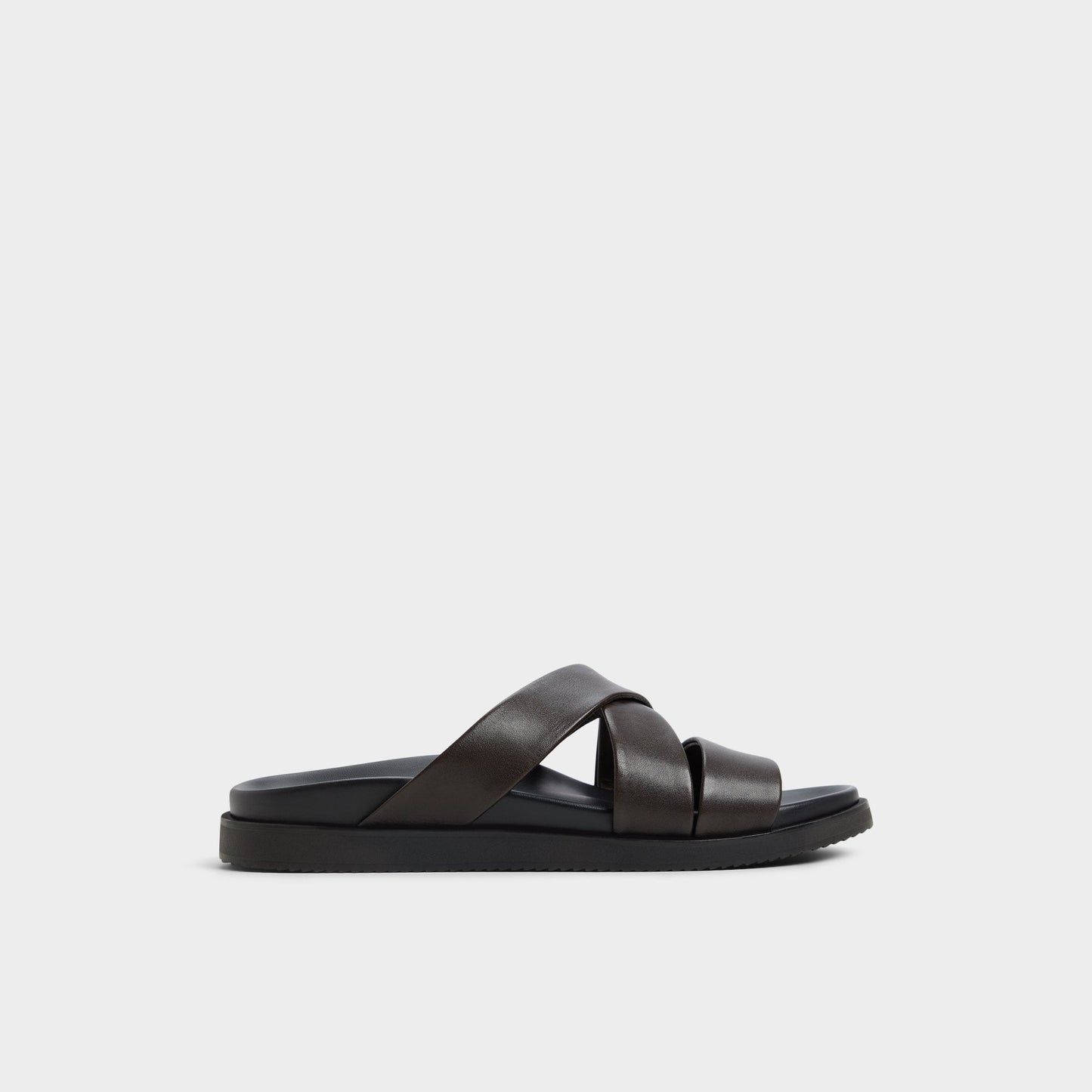 Aldo Kairo Dark Brown Men's Sandals & Slides - Slide sandal New|Men
