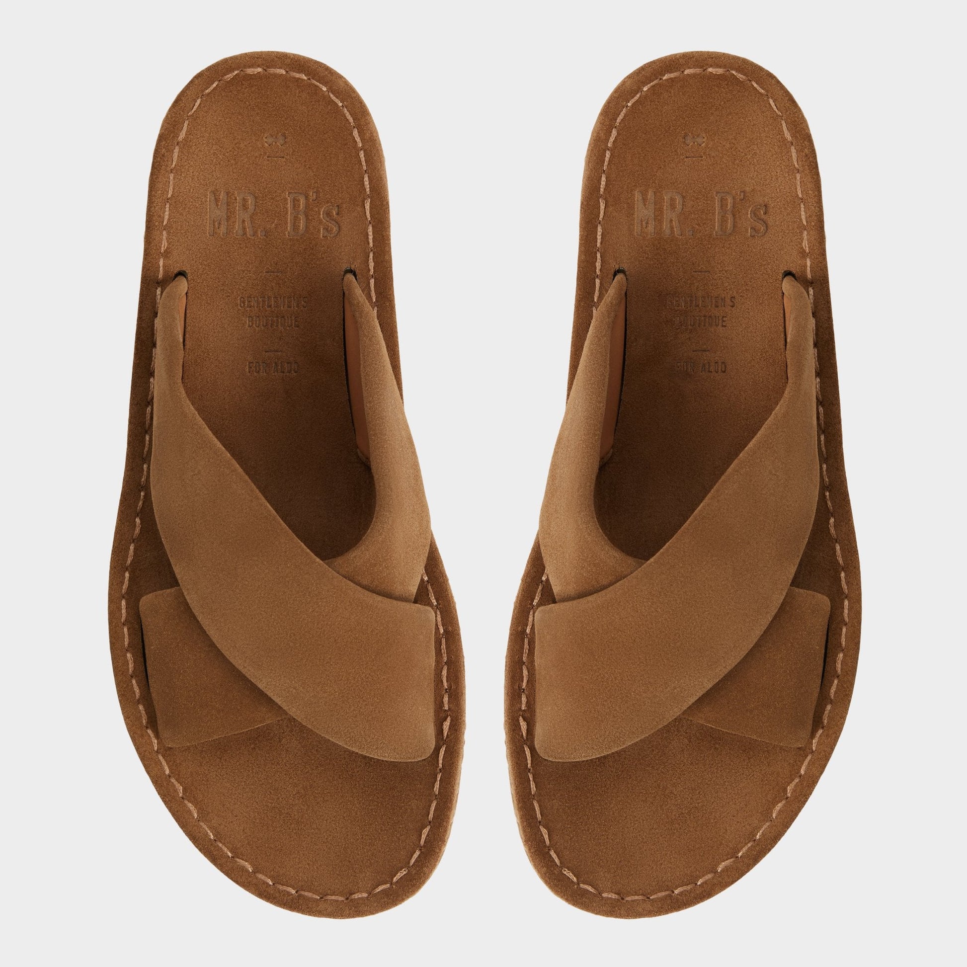Aldo Steele Light Brown Men's Sandals & Slides - Slide sandal New|Men