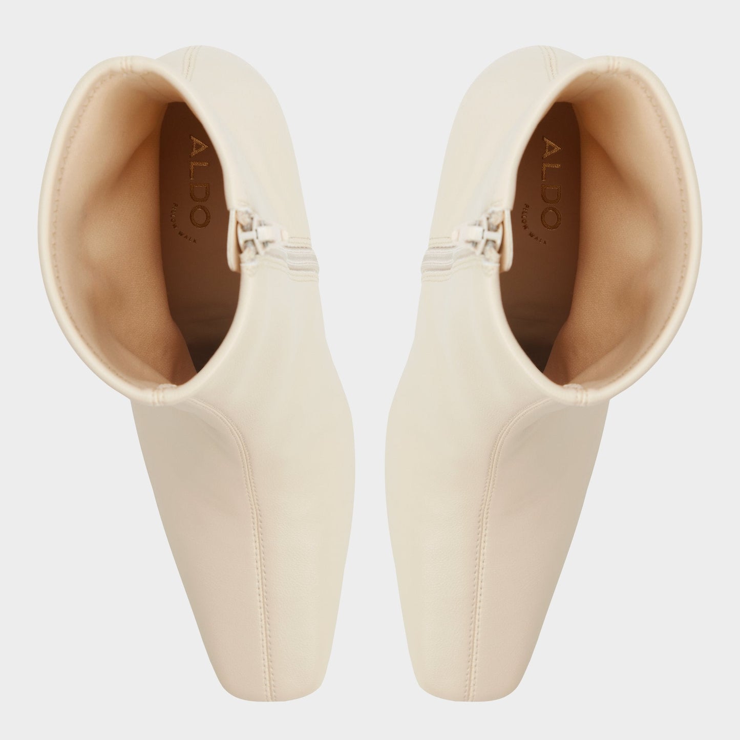 Aldo Cybele in Cream - Ankle boot, Block heel Women
