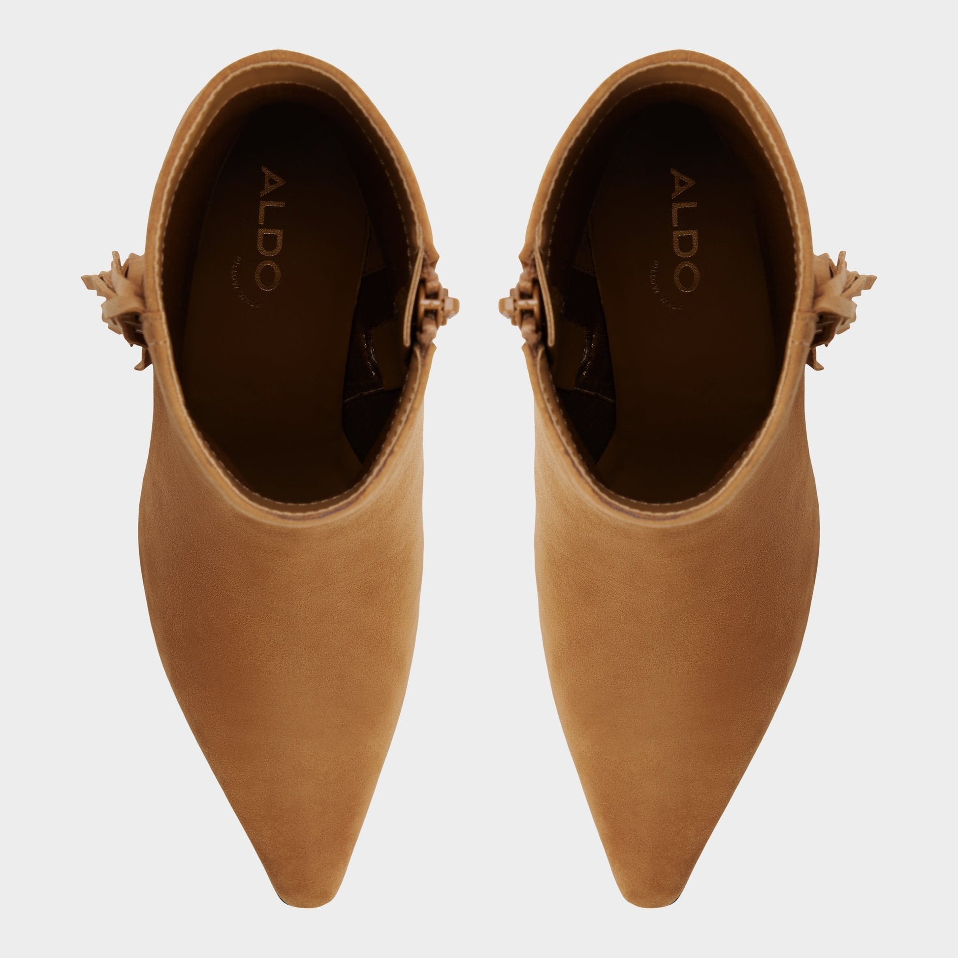 Aldo Shaniah in Light Brown - Ankle boot, Block heel Women