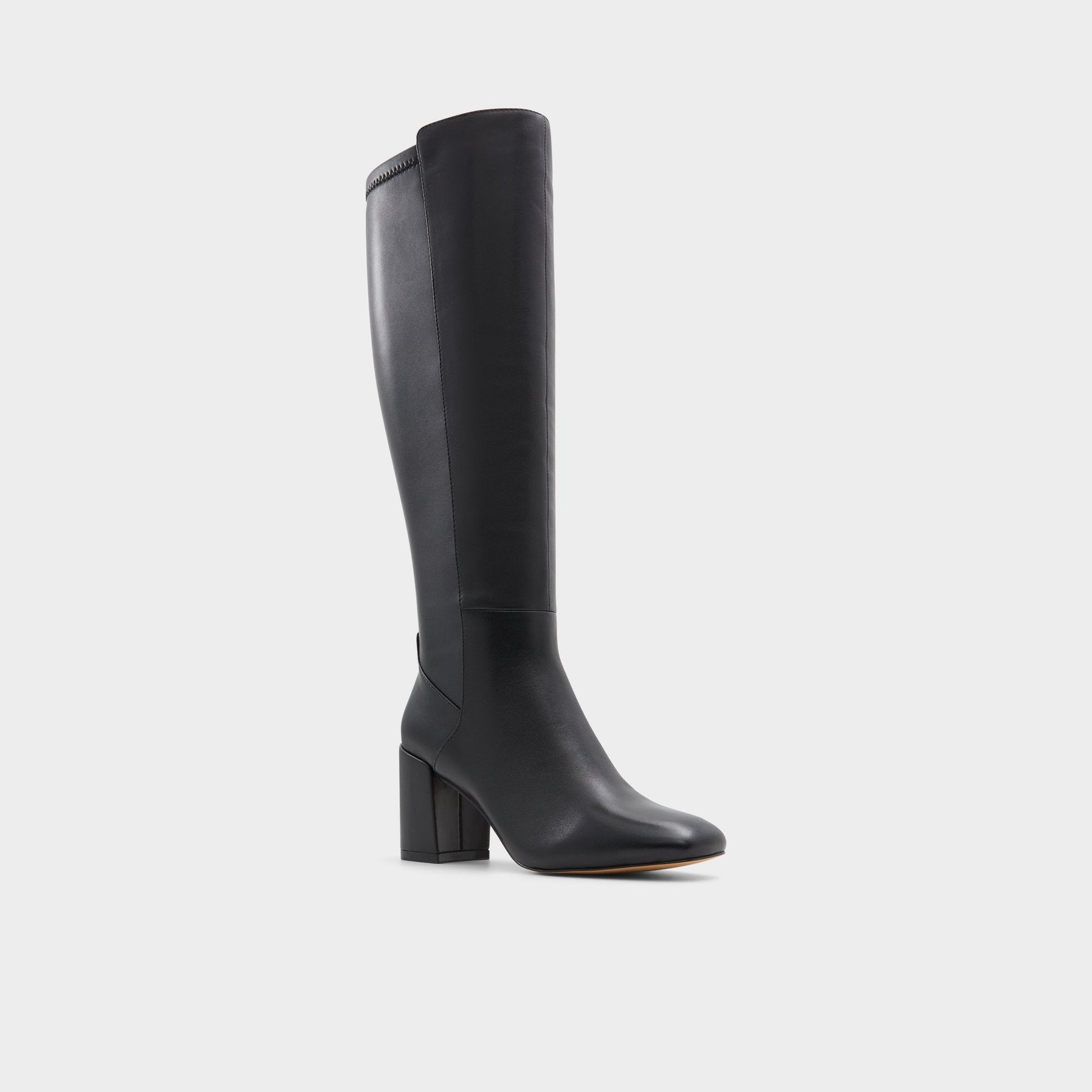 Aldo Satori Black/Black Women's Tall Boots - Knee-high boot, Block heel Women