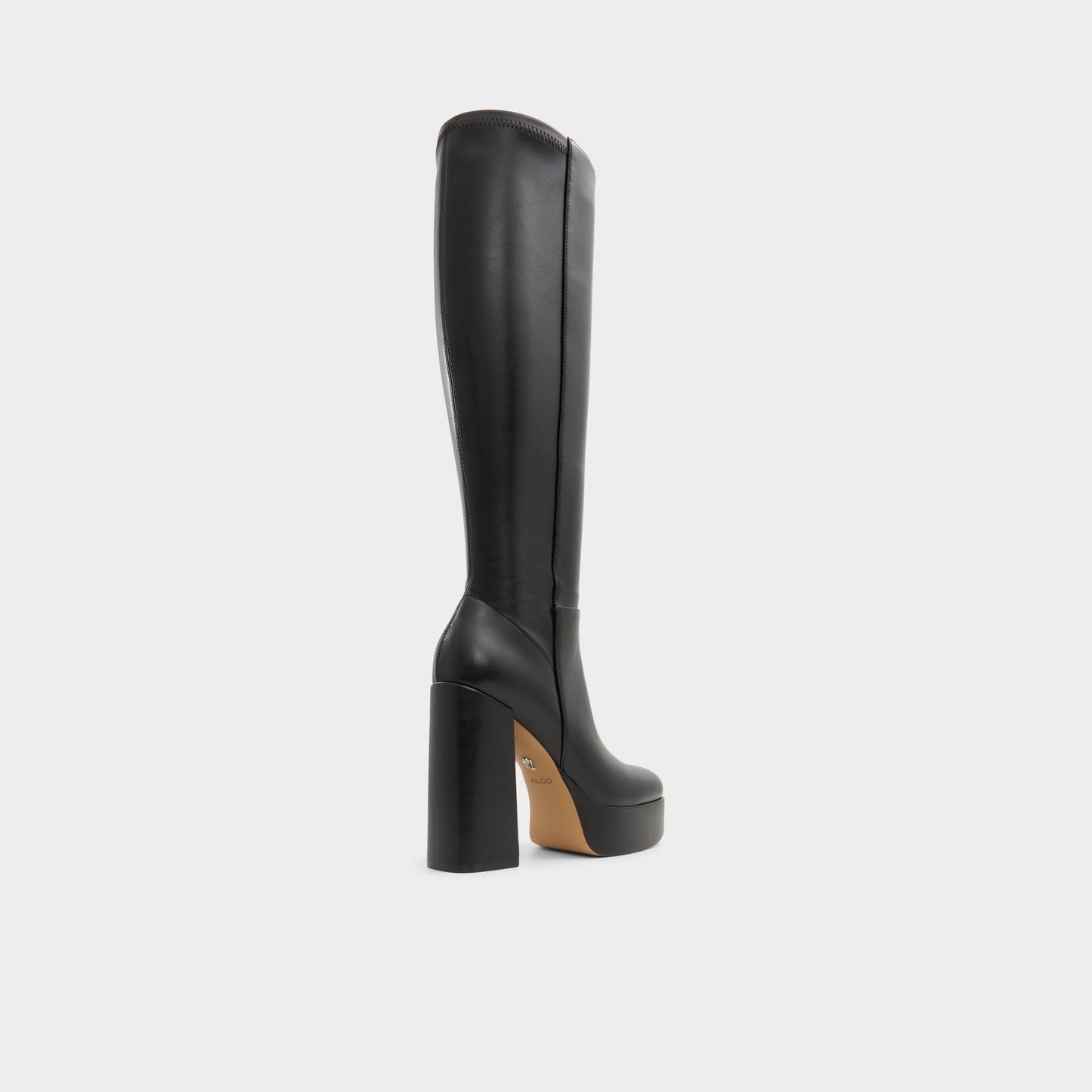 Aldo Albie Black Women's Tall Boots - Knee-high boot, Platform Women