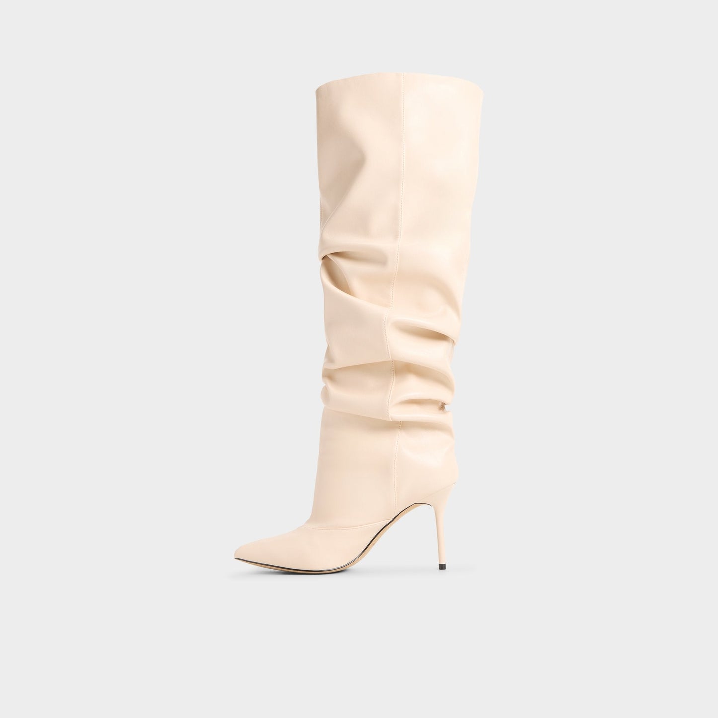 Aldo Daroba in Cream - Over-the-knee boot, Stiletto heel Women