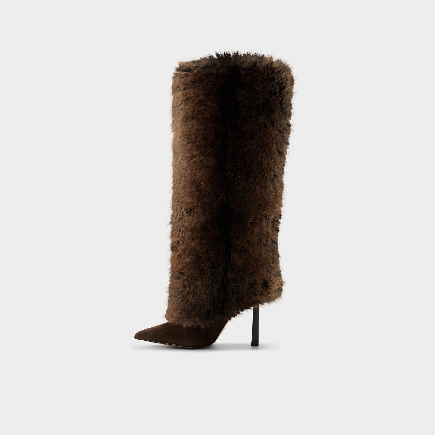 Aldo Lennore in Dark Brown 14163383 - Knee-high boot, Stiletto heel Women