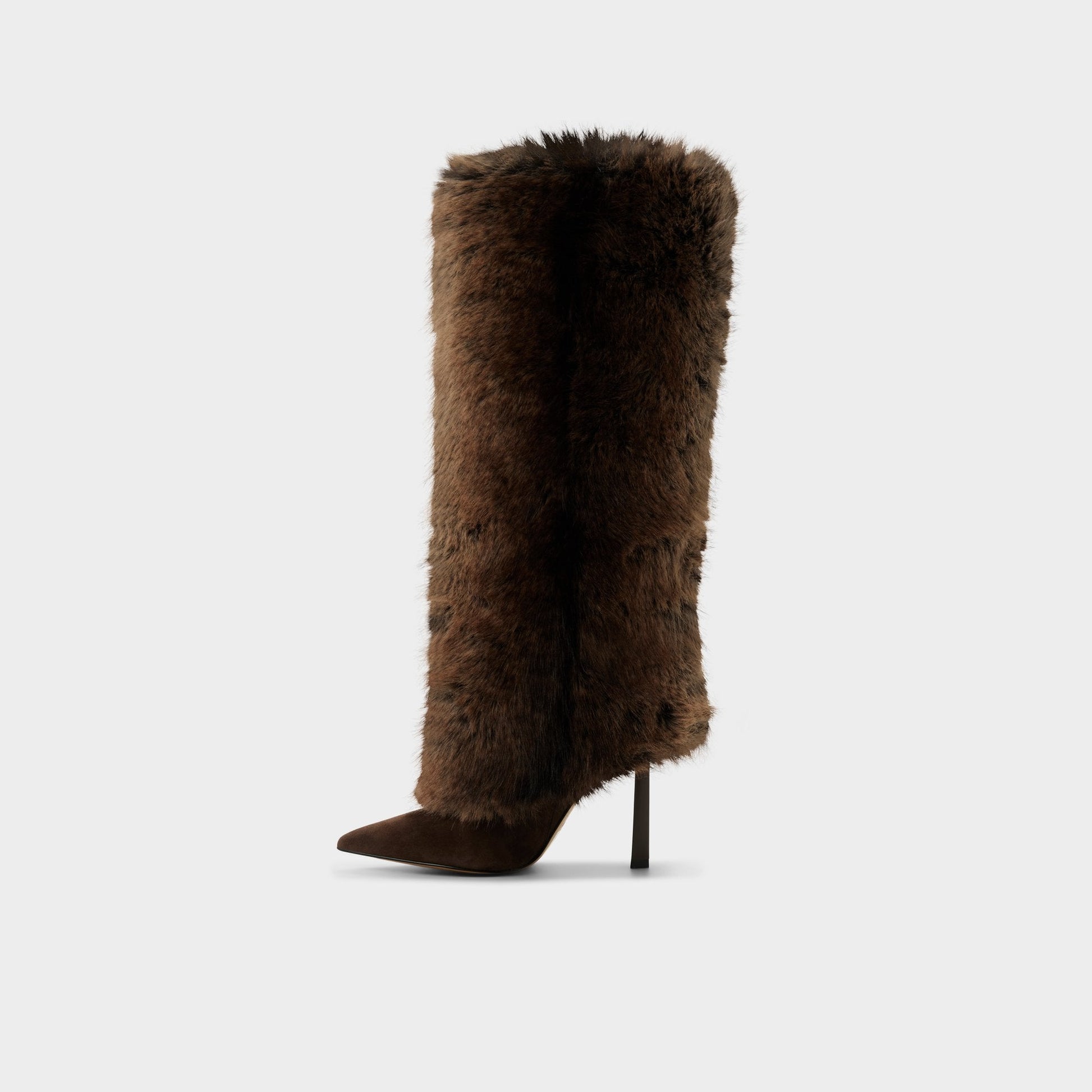 Aldo Lennore in Dark Brown 14163383 - Knee-high boot, Stiletto heel Women