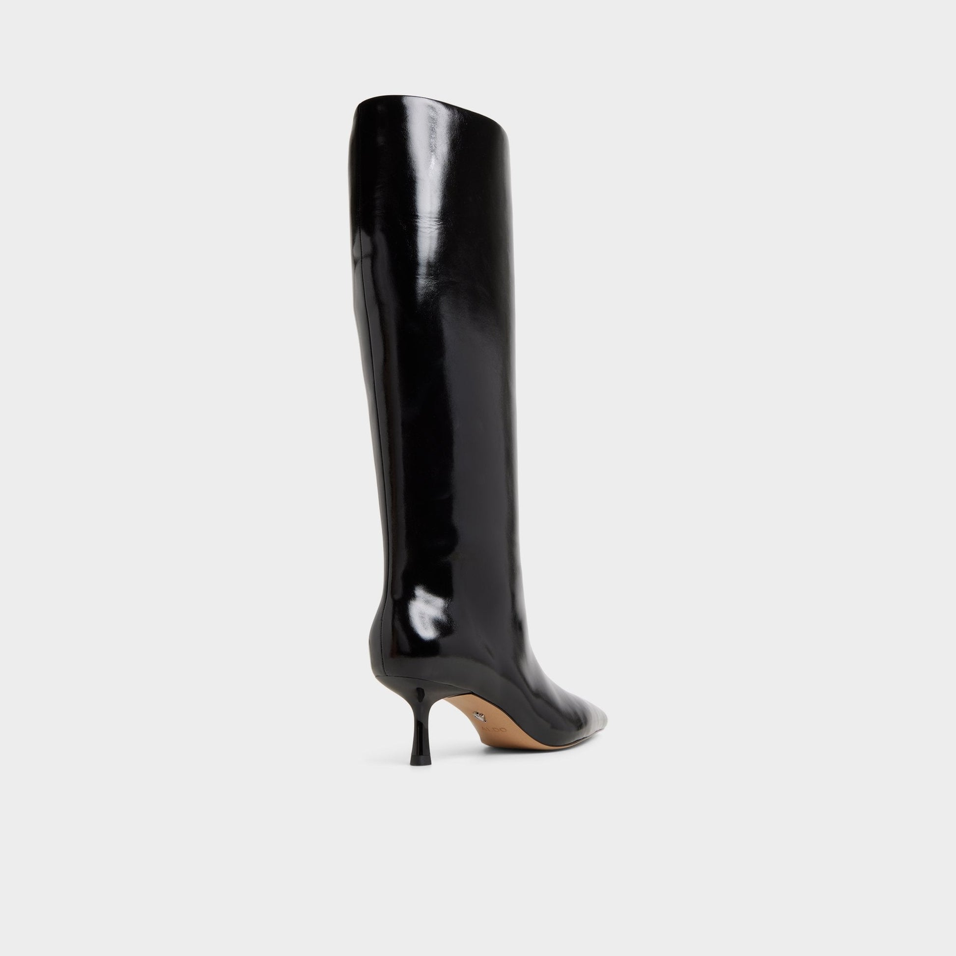 Aldo Selora Black Women's Tall Boots - Knee-high boot, Stiletto heel Women