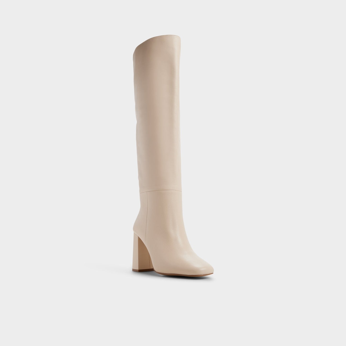 Aldo Helana in Cream - Knee-high boot, Block heel Women
