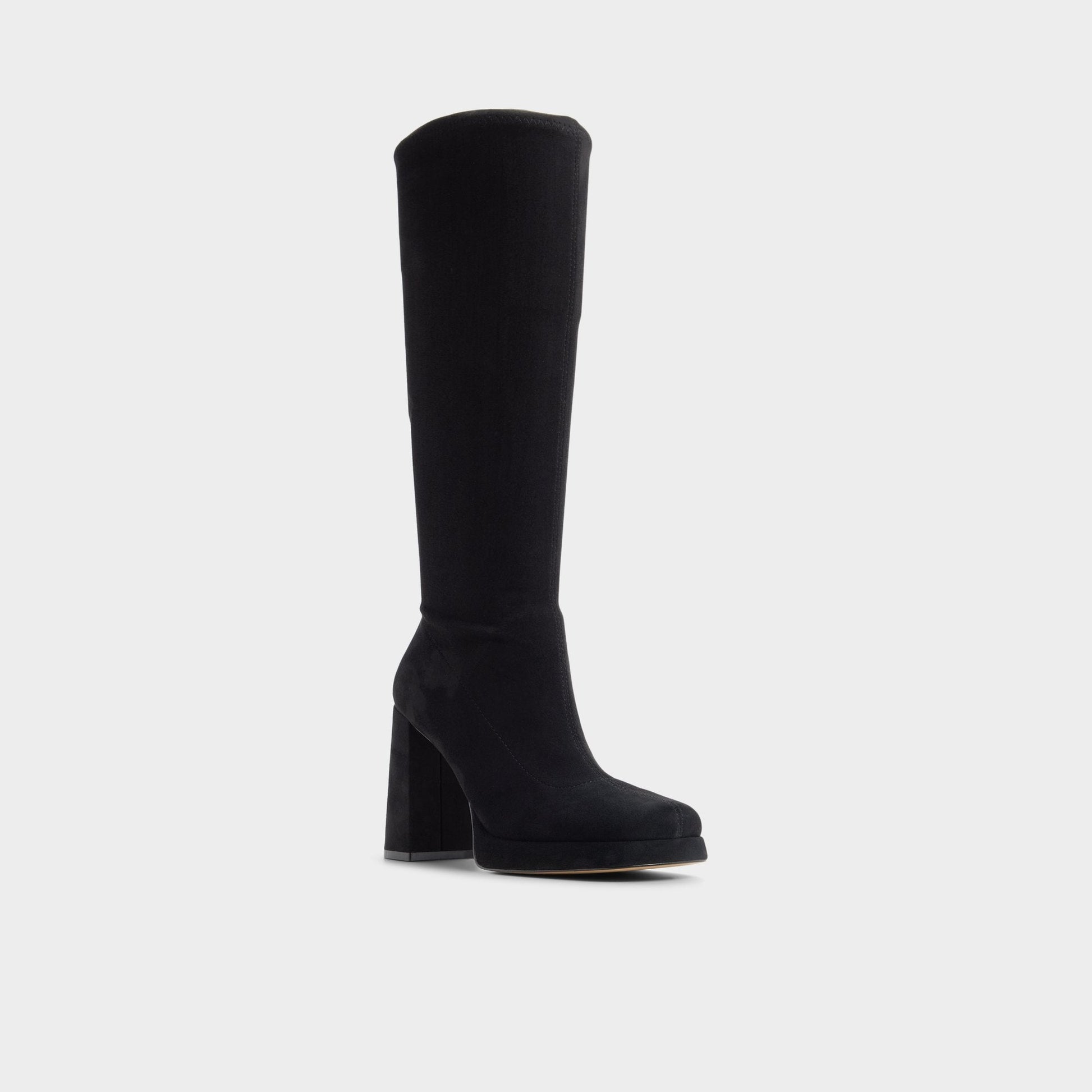 Aldo Gisselle in Black - Knee-high boot, Platform Women