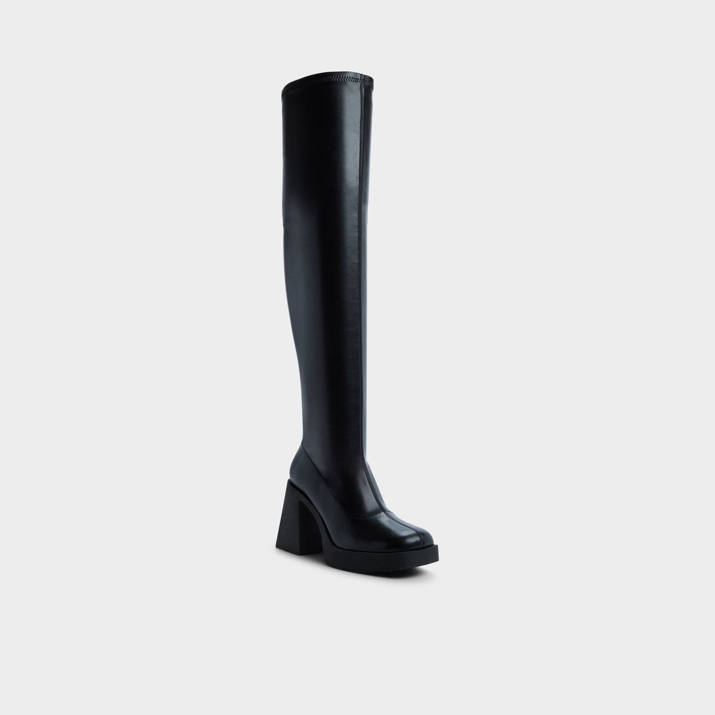 Aldo Maritza in Black - Over-the-knee boot, Platform Women