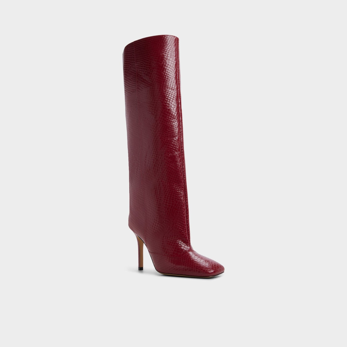Aldo Aleena in Dark Red - Knee-high boot, Stiletto heel Women