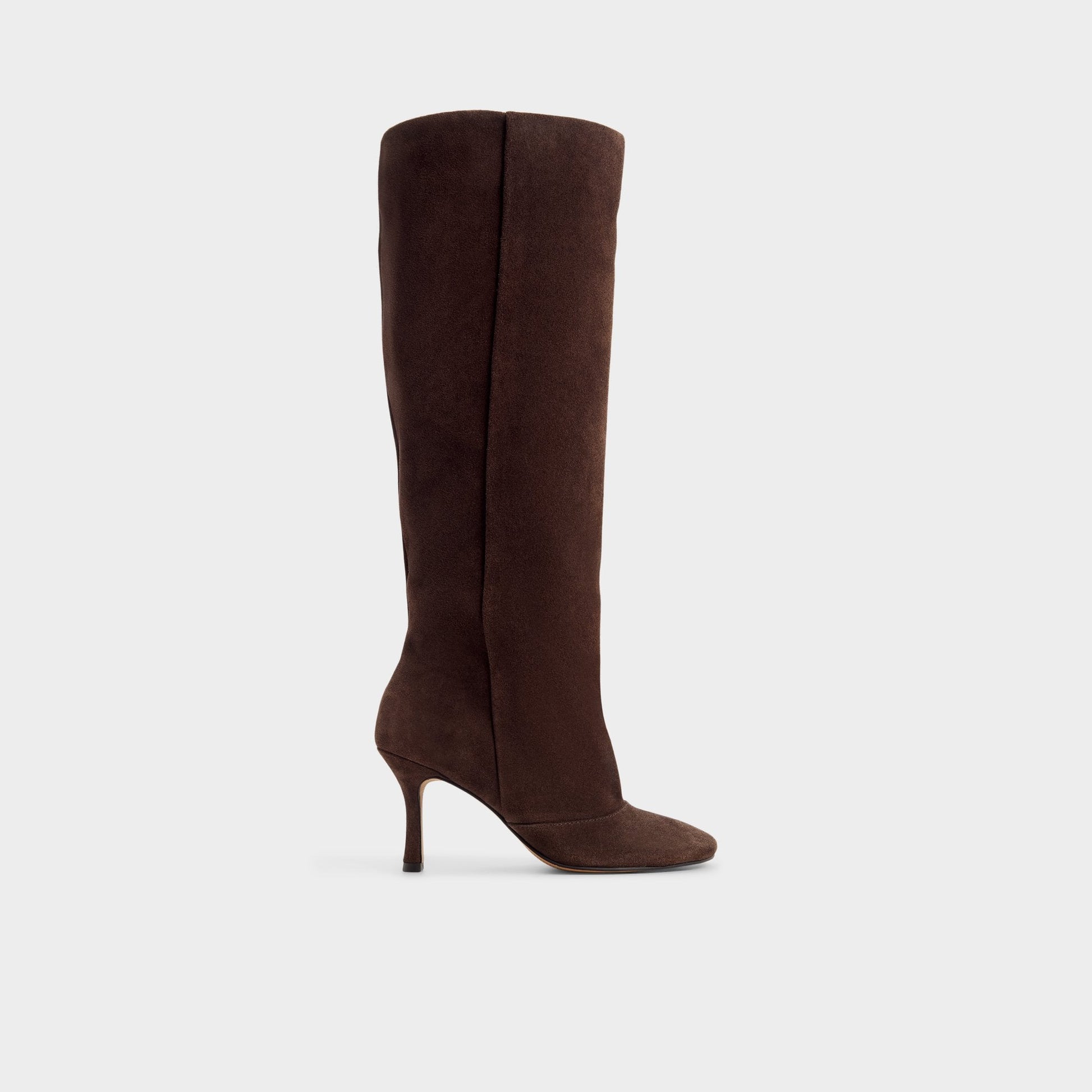Aldo Frankey in Dark Brown - Knee-high boot, Stiletto heel Women