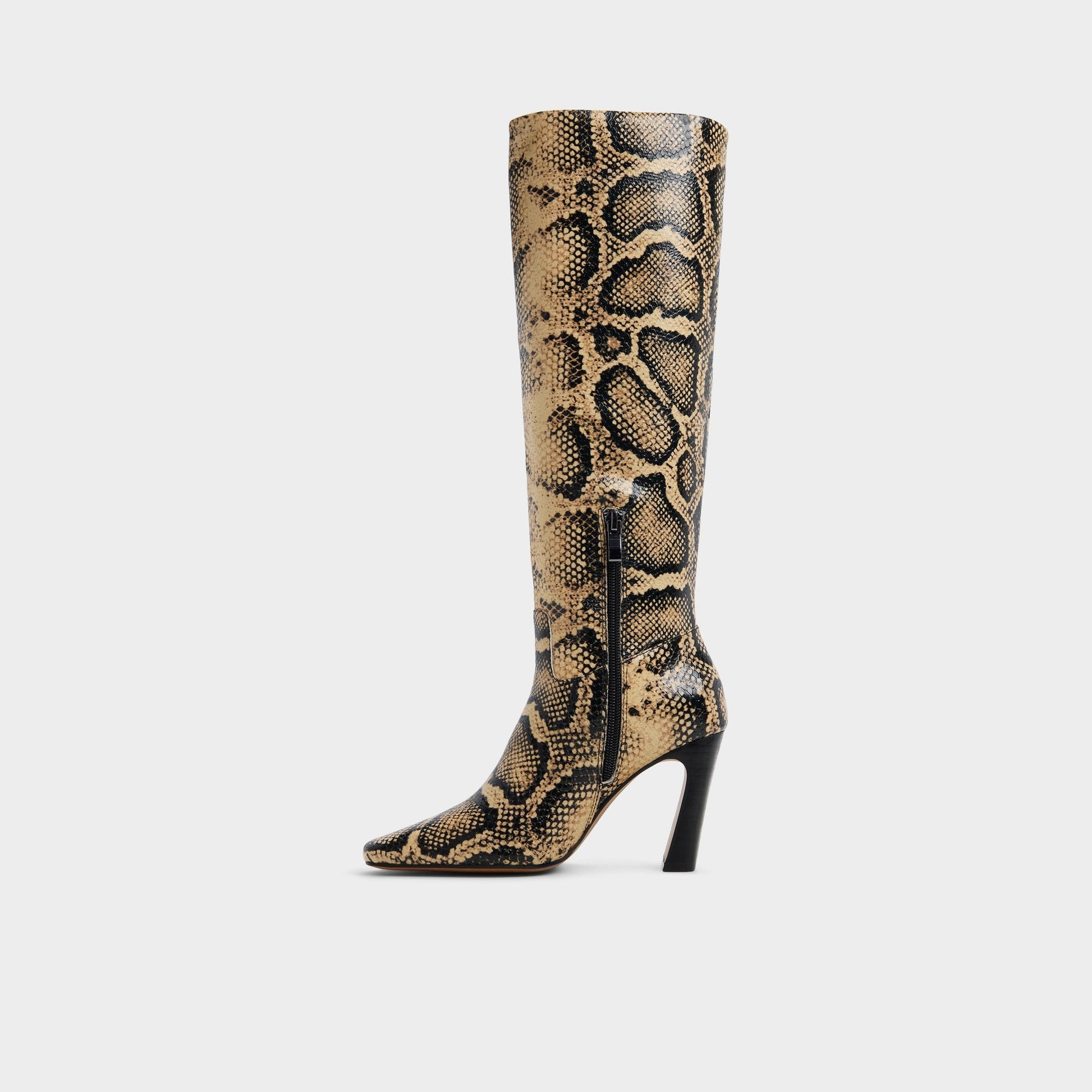 Aldo Vivienna in Brown Multi - Knee-high boot, Block heel Women
