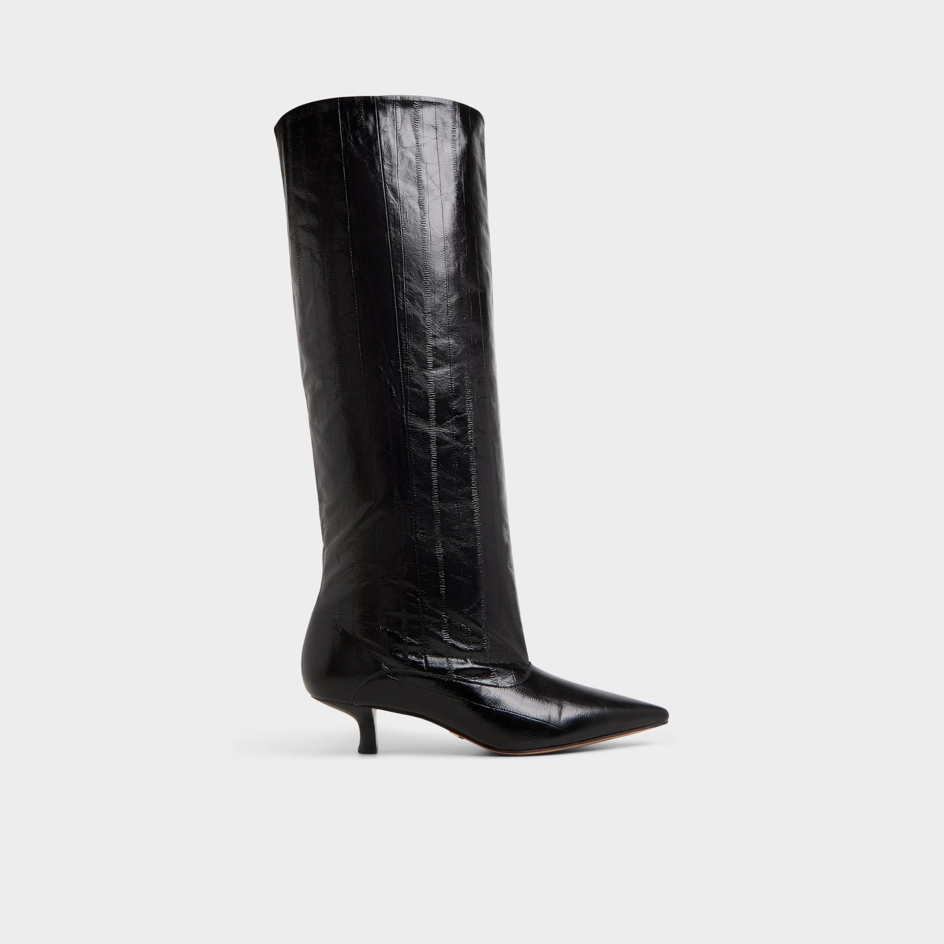 Aldo Everose in Black - Knee-high boot, Kitten heel Women