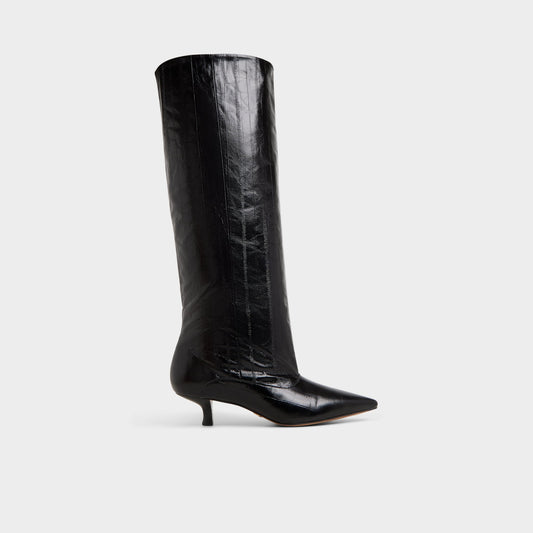 Aldo Everose in Black - Knee-high boot, Kitten heel Women