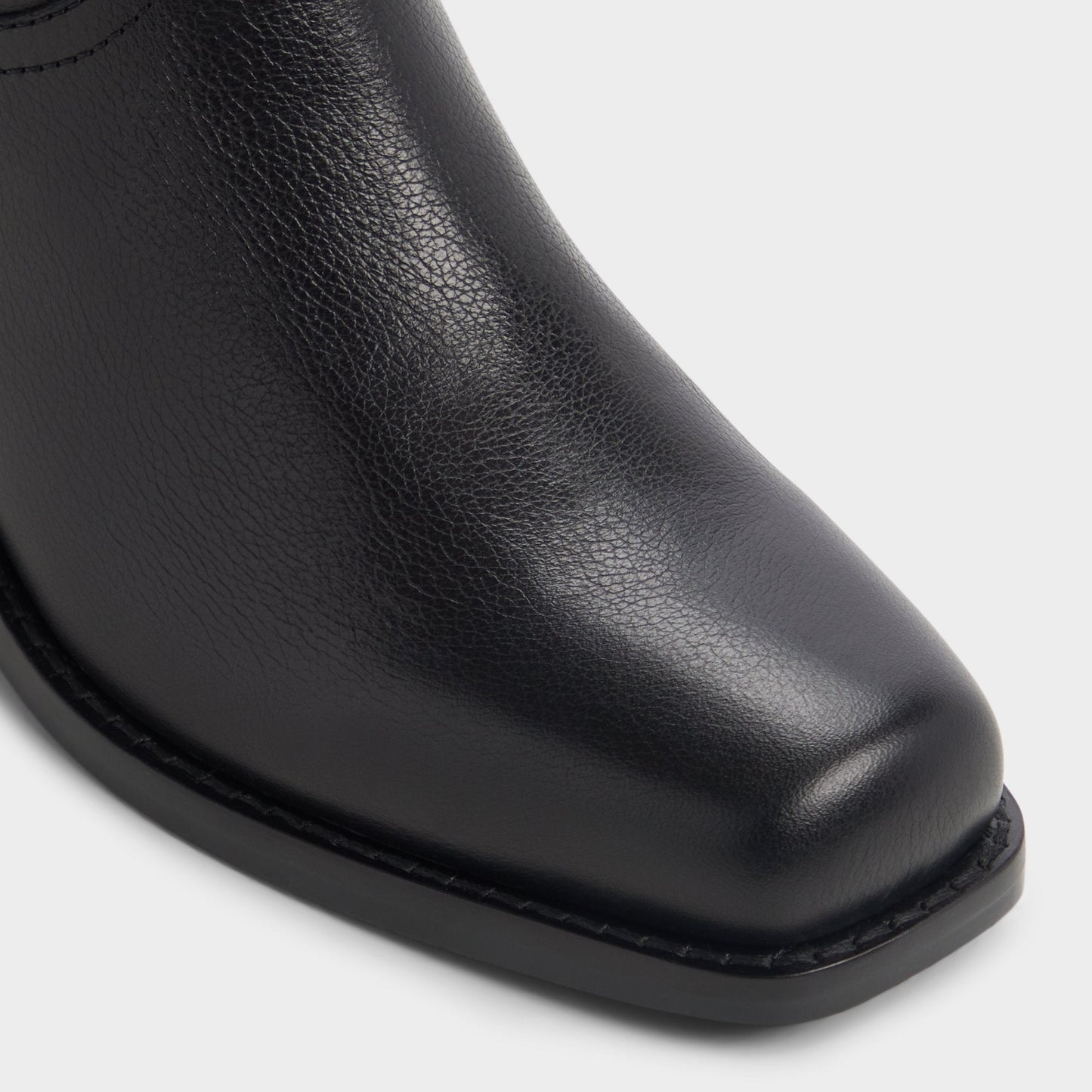 Aldo Emberlyn in Black - Knee-high western boot, Cup sole Women