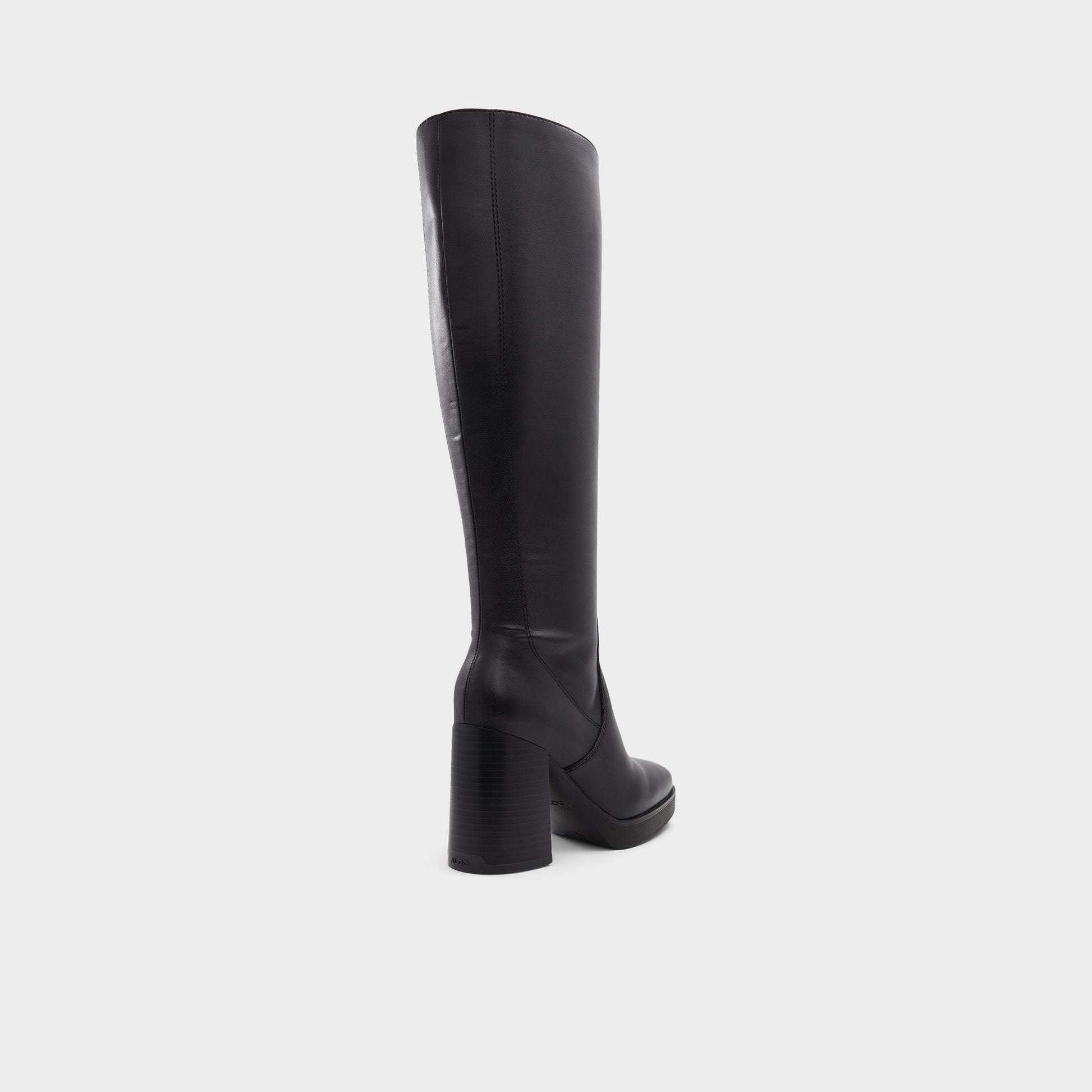 Aldo Equine Black Women's Tall Boots - Knee-high boot, Black Women