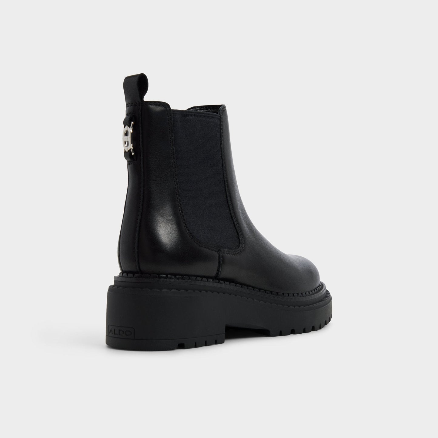 Aldo Bestina in Black - Chelsea boot, Lug sole Women