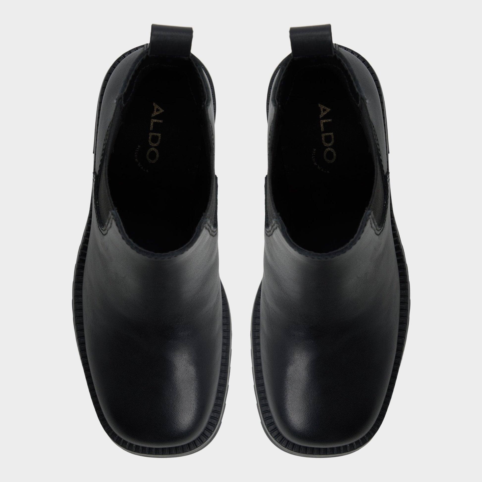 Aldo Anneliese in Black - Chelsea boot, Lug sole Women