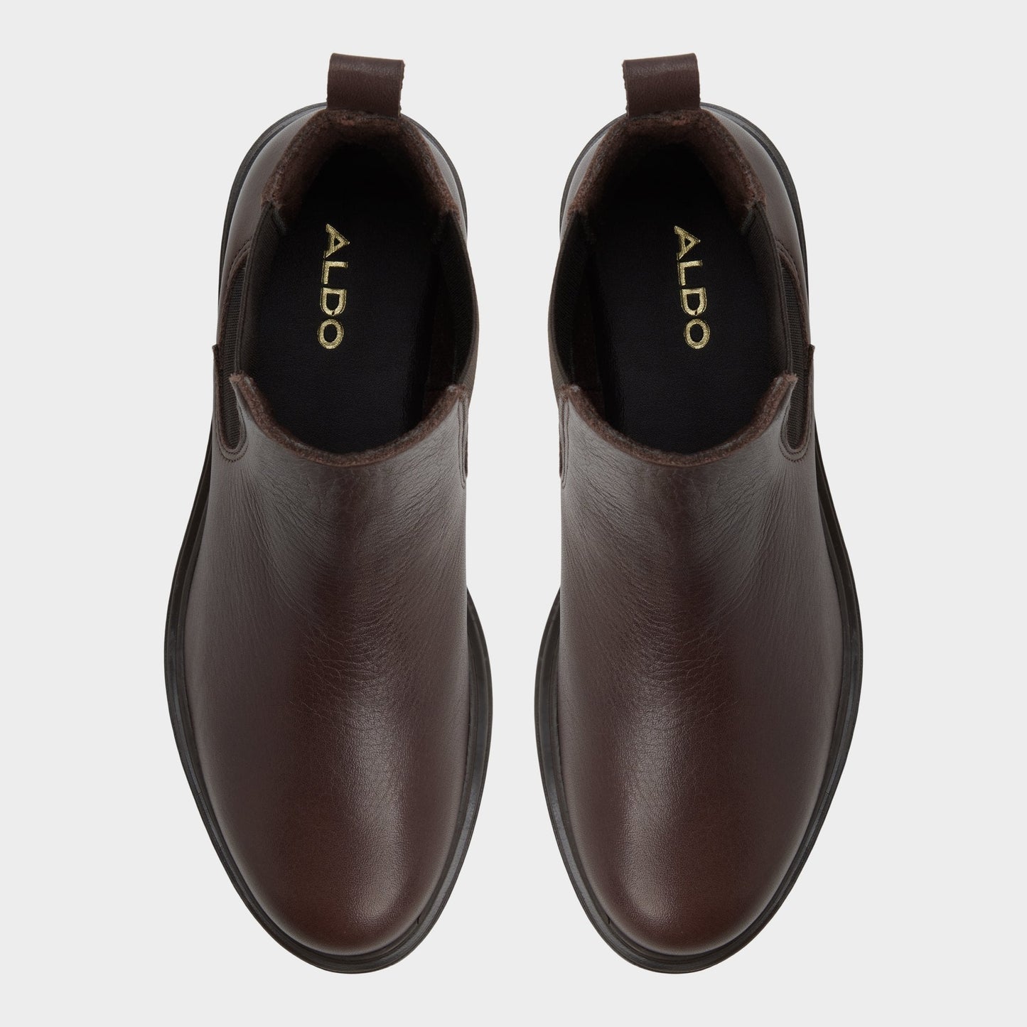 Aldo Adalitlan in Medium Brown - Chelsea boot, Lug sole Women
