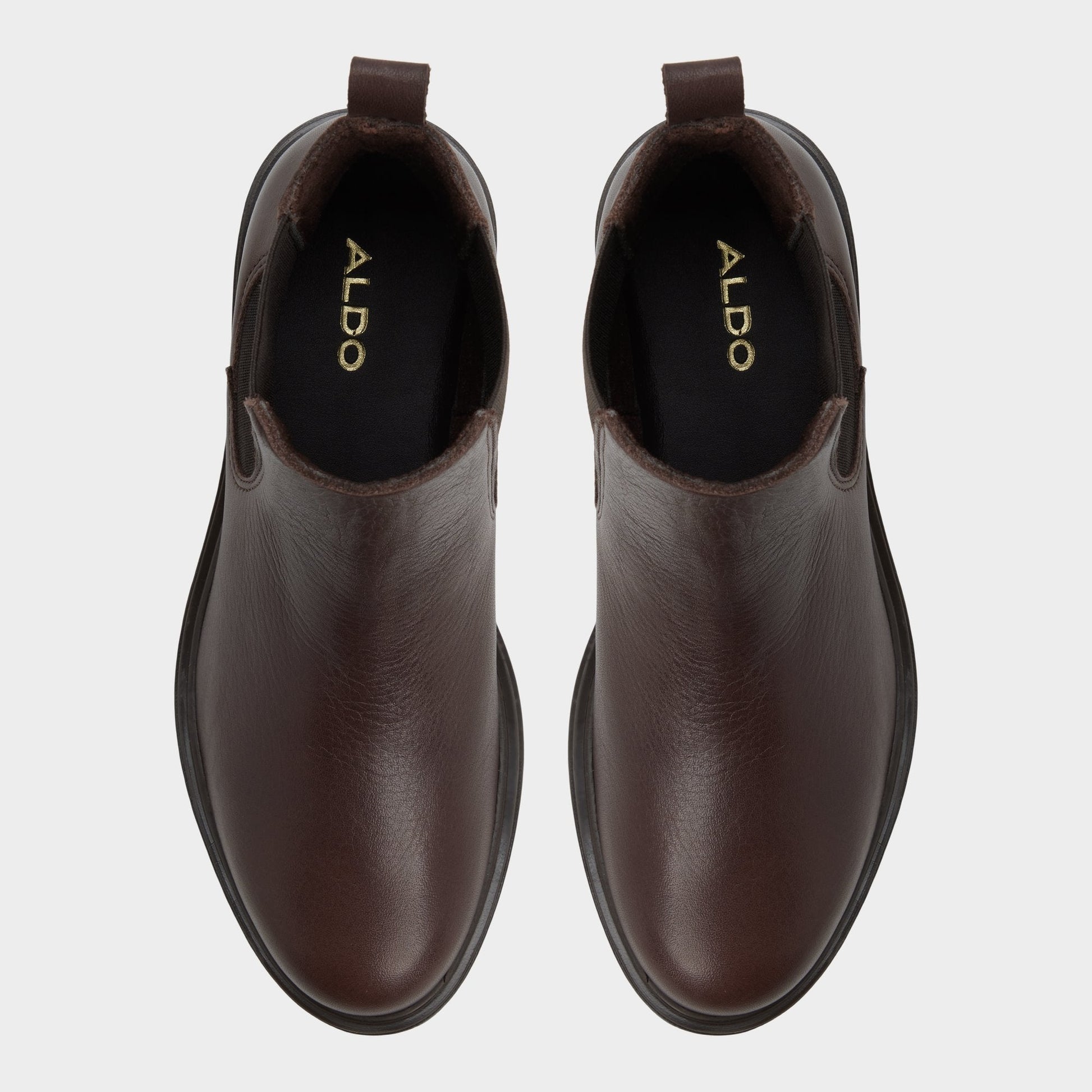 Aldo Adalitlan in Medium Brown - Chelsea boot, Lug sole Women