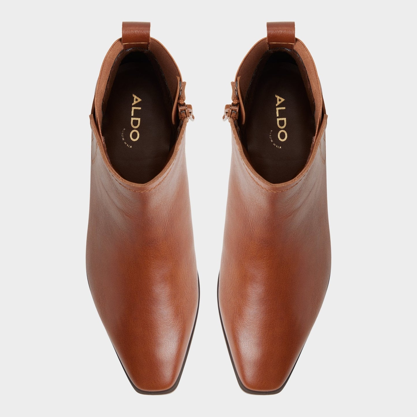 Aldo Raneldar in Medium Brown - Chelsea boot, Block heel Women
