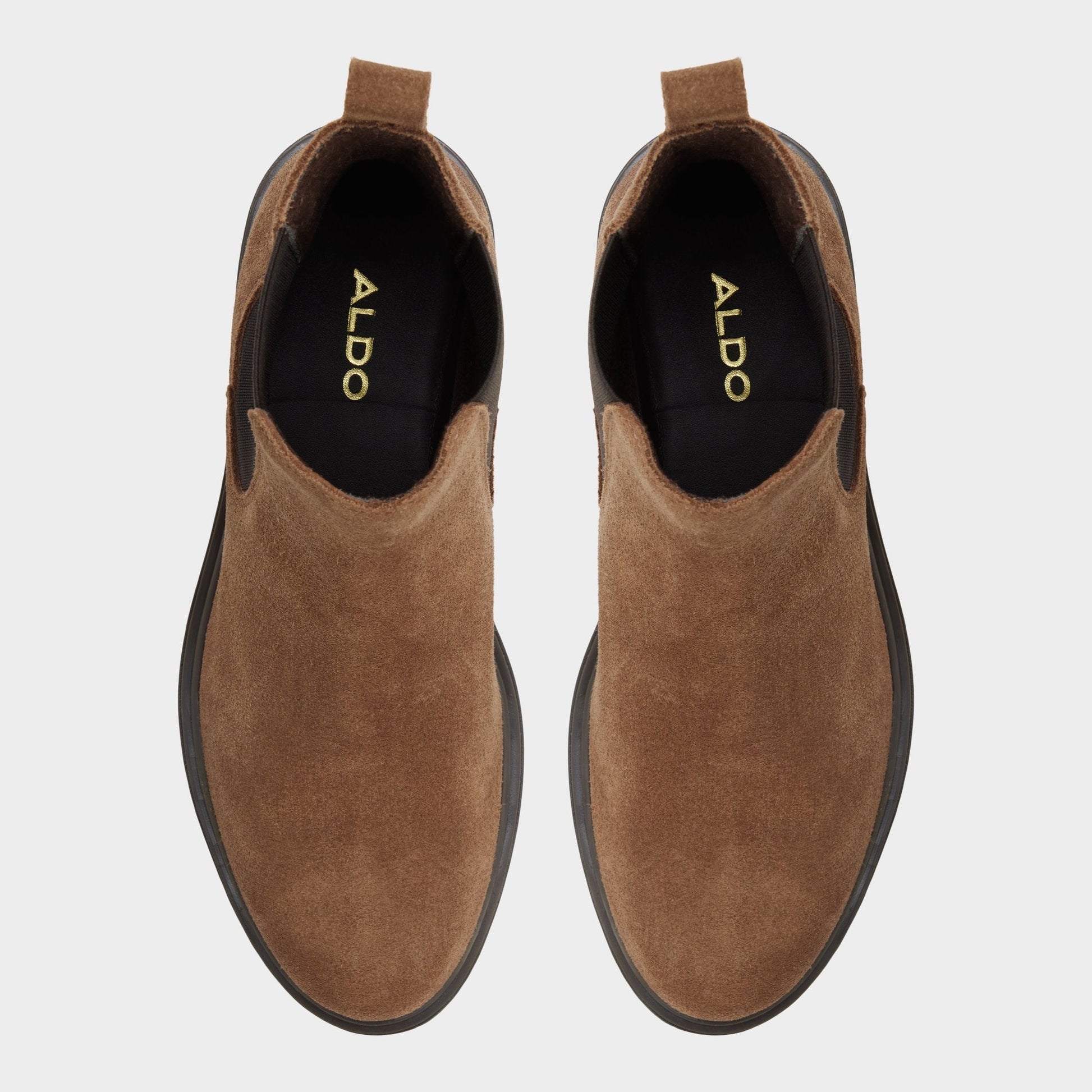 Aldo Adalitlan in Taupe - Chelsea boot, Lug sole Women