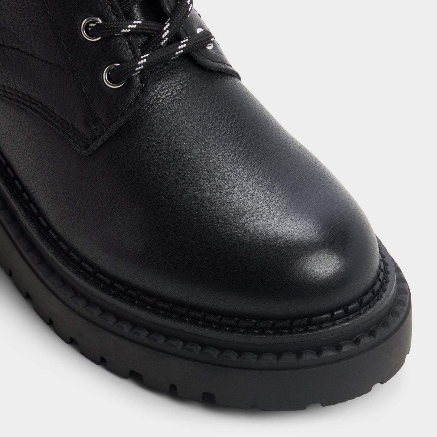Aldo Lewellan in Black - Hiking boot, Lug sole Women