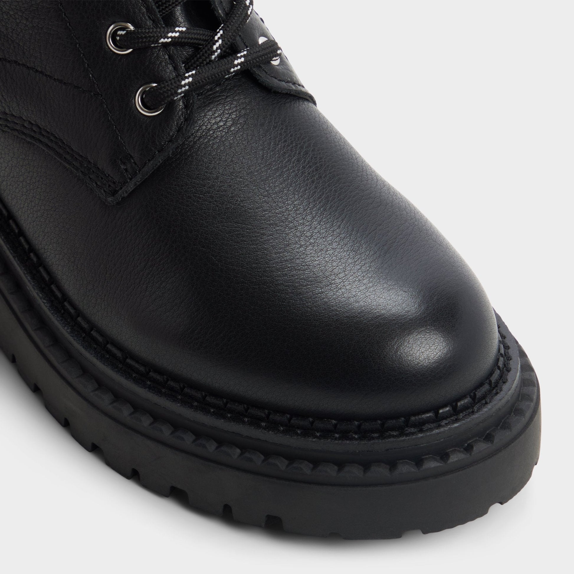 Aldo Lewellan in Black - Hiking boot, Lug sole Women