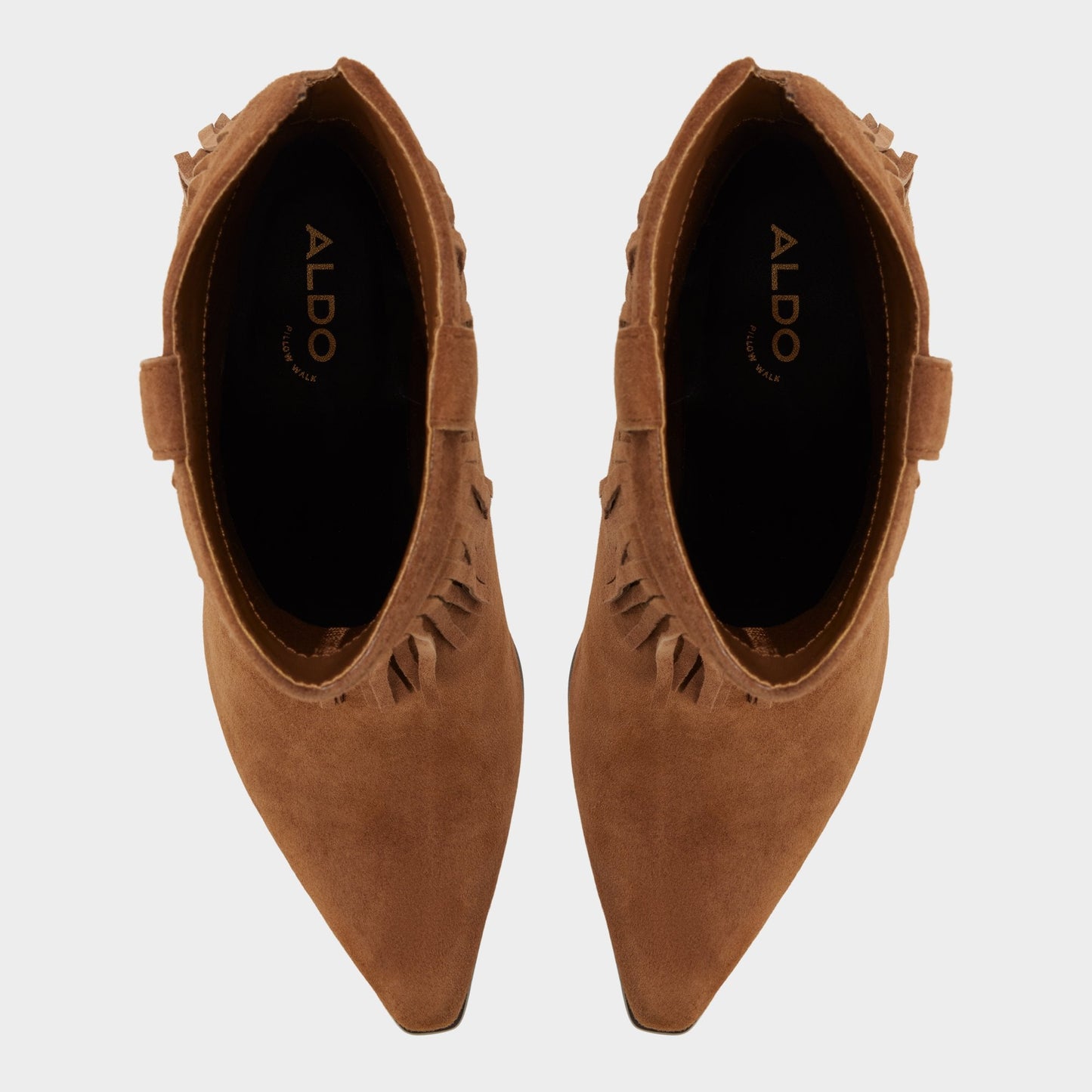 Aldo Jollene in Dark Brown - Western boot, Block heel Women