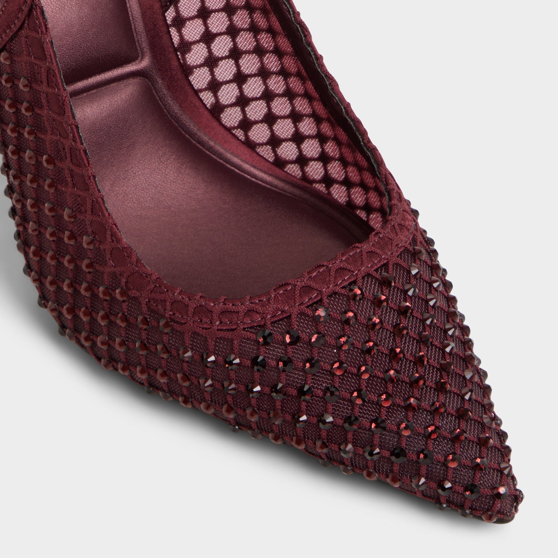 Aldo Marciana in Burgundy 14151906 - Slingback heel, Stiletto heel Women|Bags