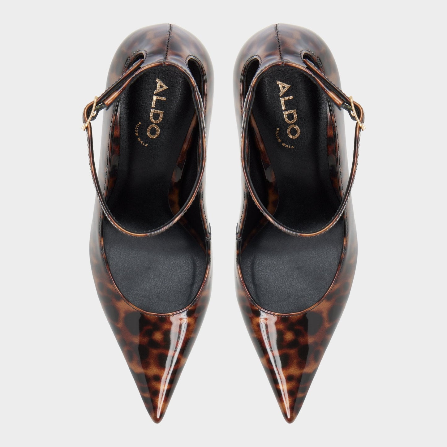 Aldo Antigua in Open Brown - Pump, Stiletto heel Women