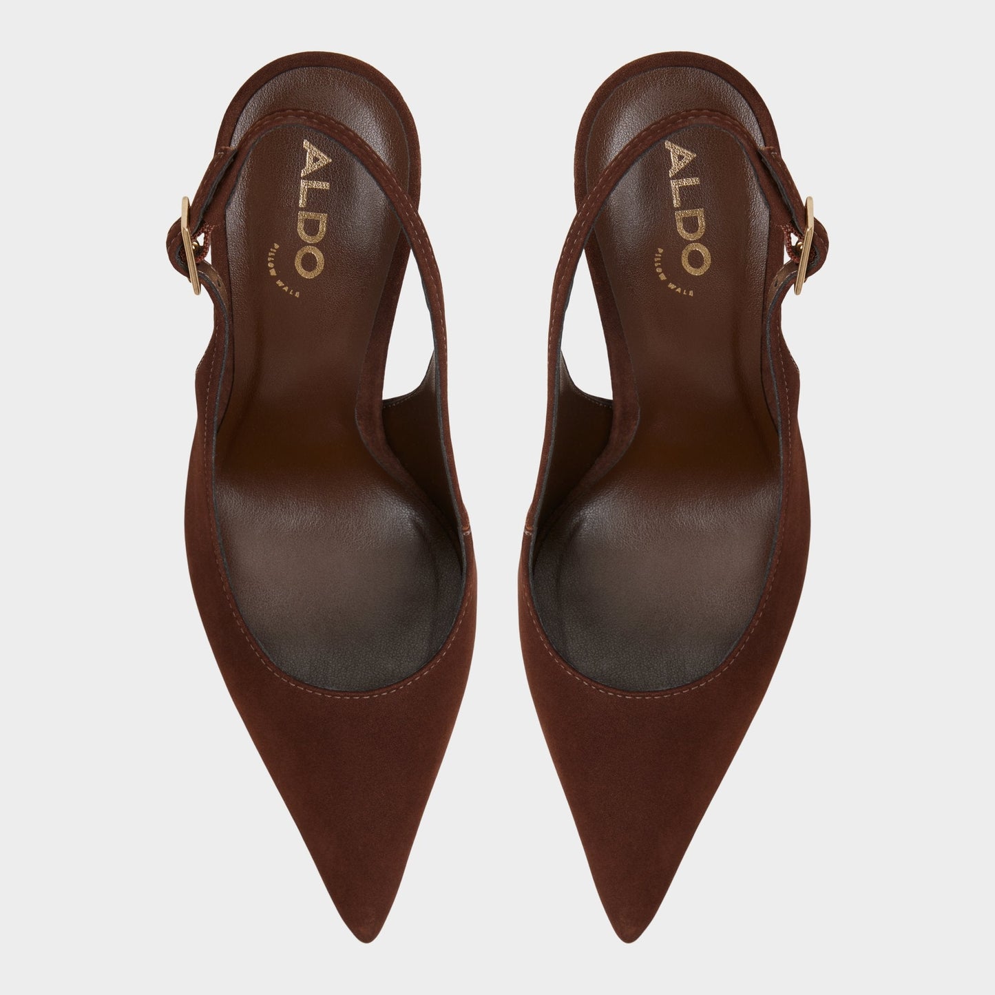 Aldo Stessysling in Dark Brown 14163419 - Slingback heel, Stiletto heel Women|Bags