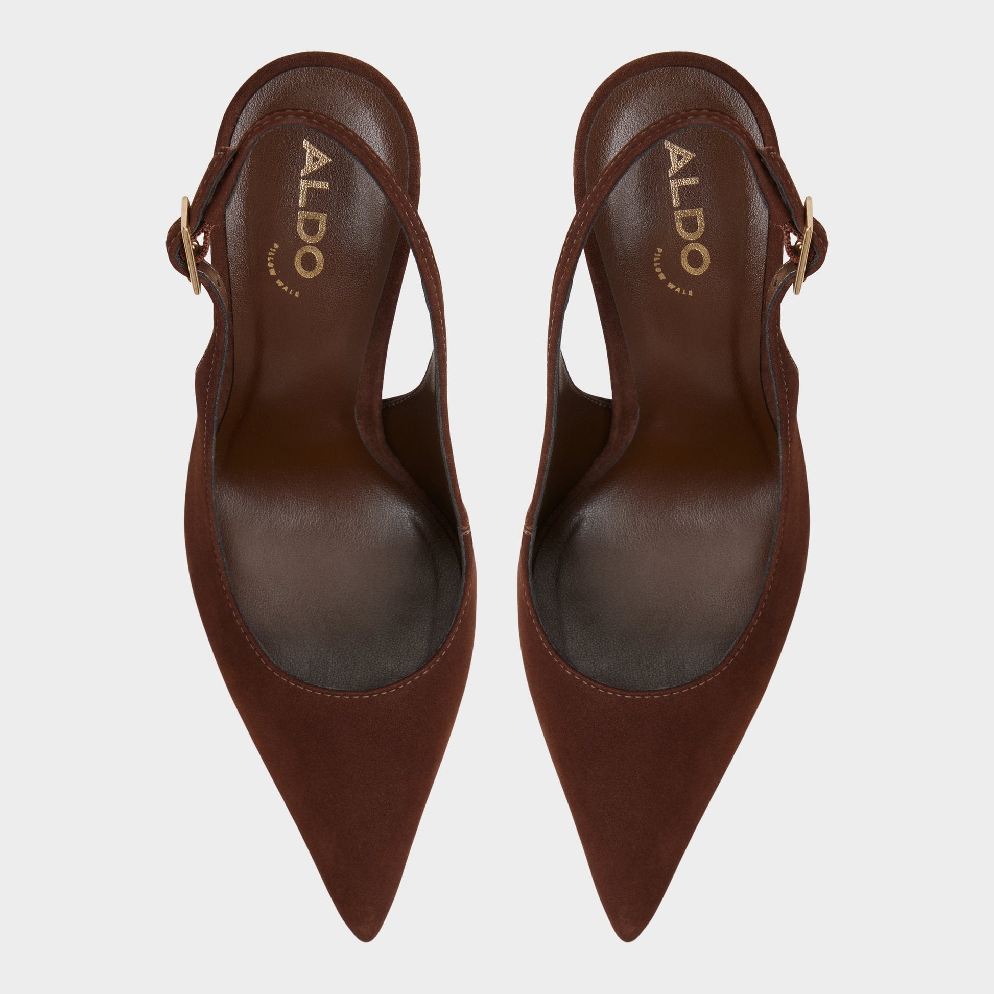 Aldo Stessysling in Dark Brown 14163419 - Slingback heel, Stiletto heel Women|Bags