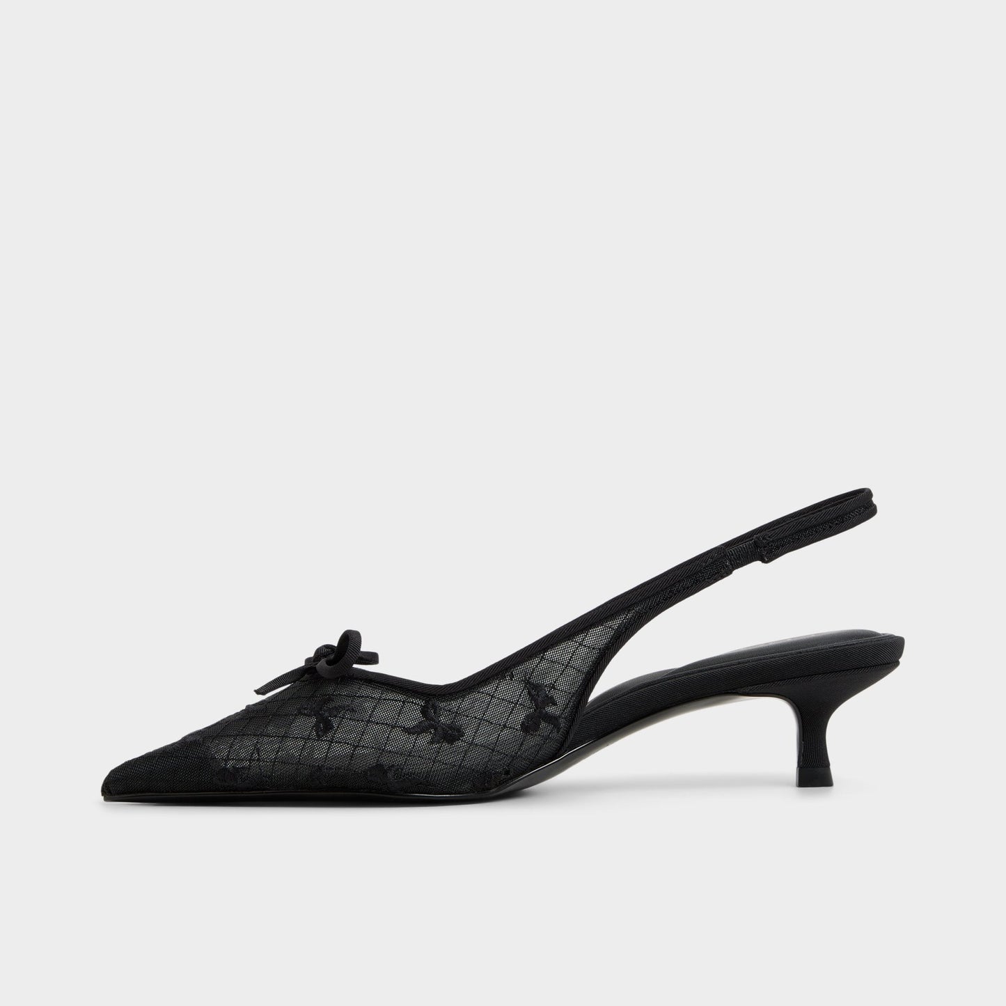 Aldo Azaro in Other Black 14151901 - Slingback heel, Kitten heel Women