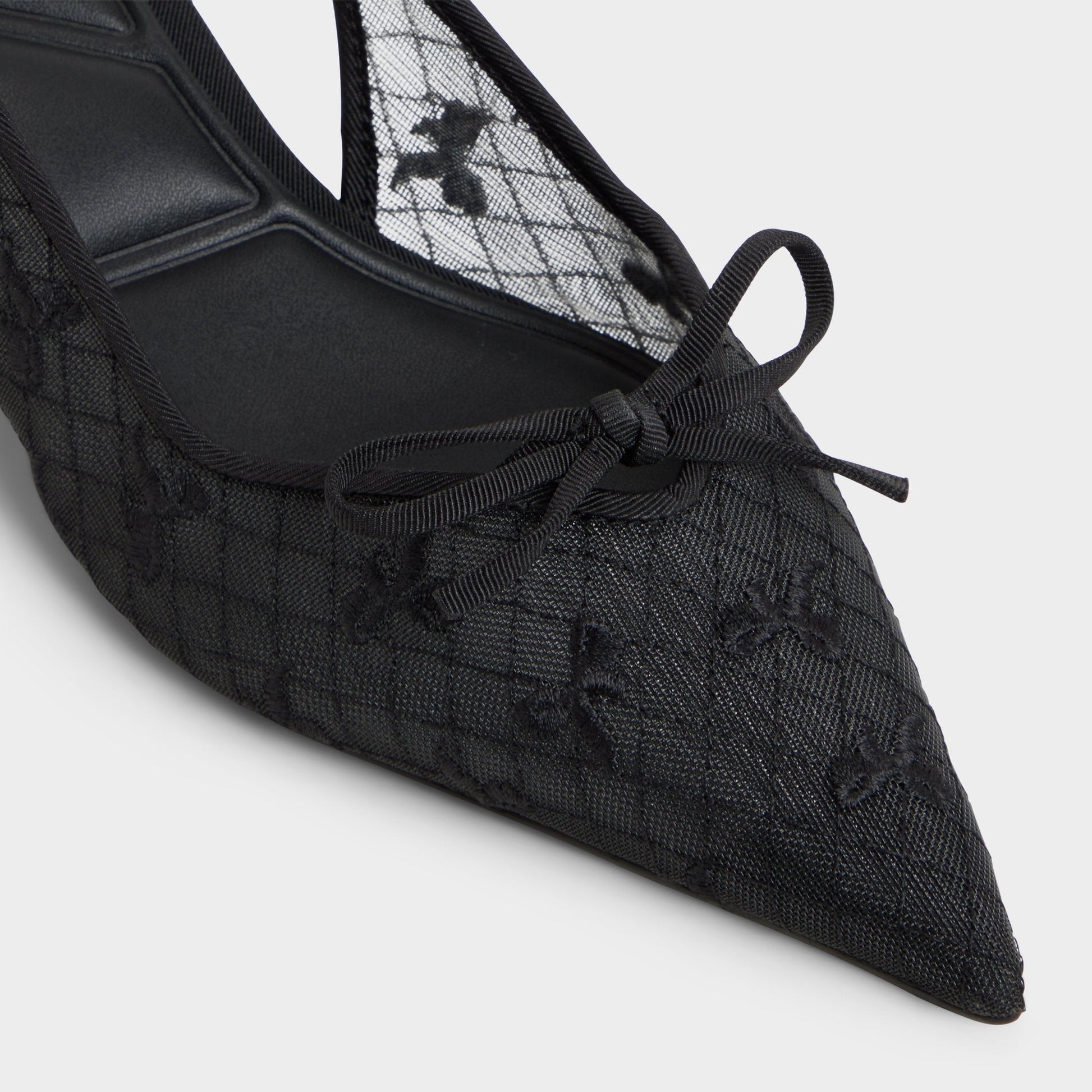 Aldo Azaro in Other Black 14151901 - Slingback heel, Kitten heel Women