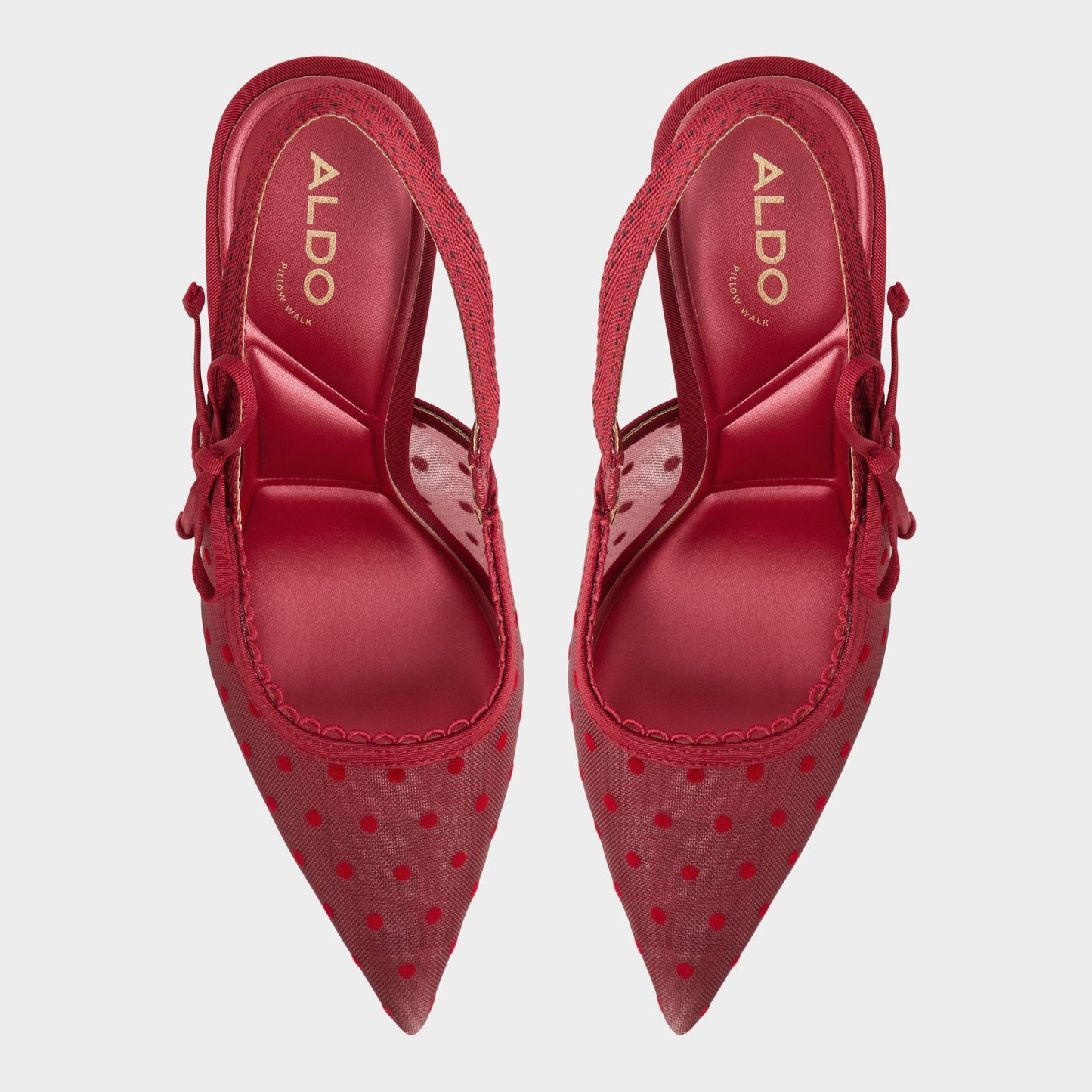 Aldo Hennie in Dark Red 14151902 - Slingback heel, Stiletto heel Women