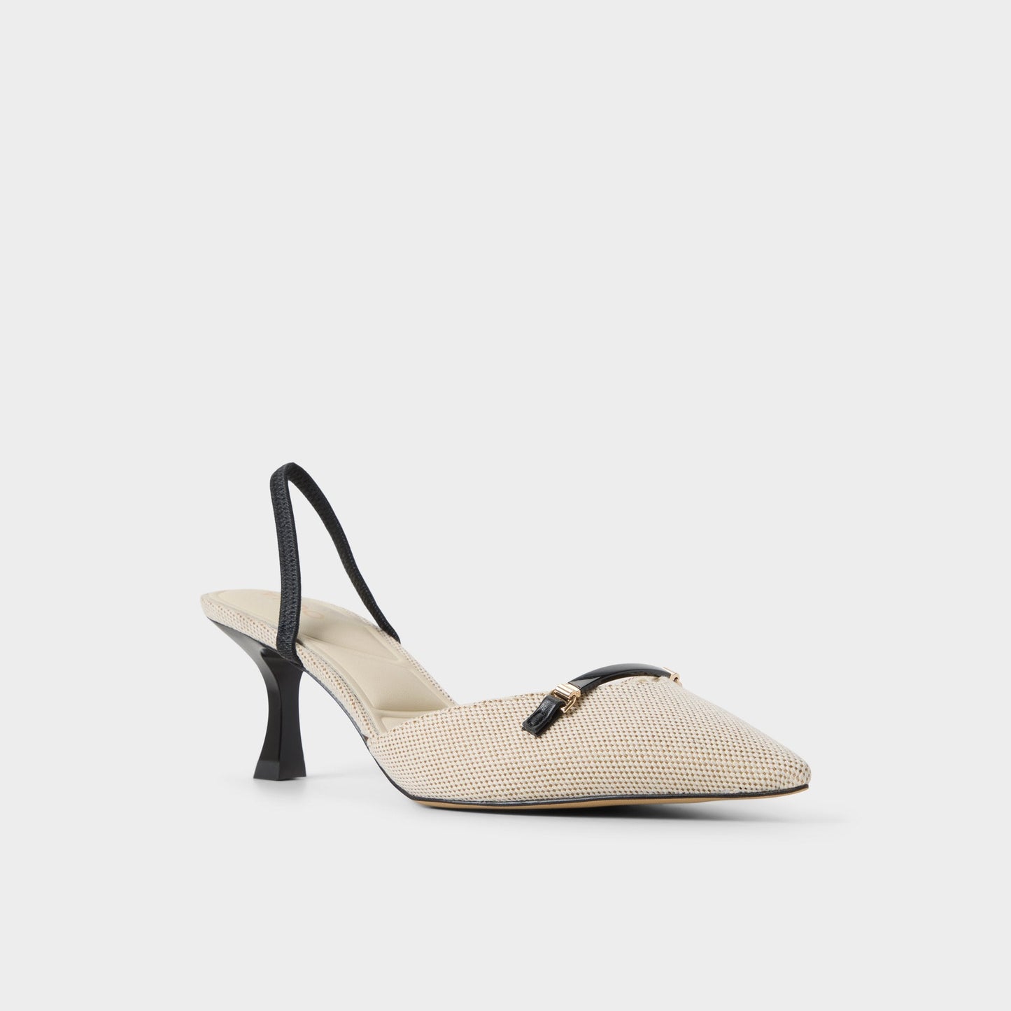 Aldo Nailah Open Natural Women's Kitten heels - Slingback heel, Kitten heel Women