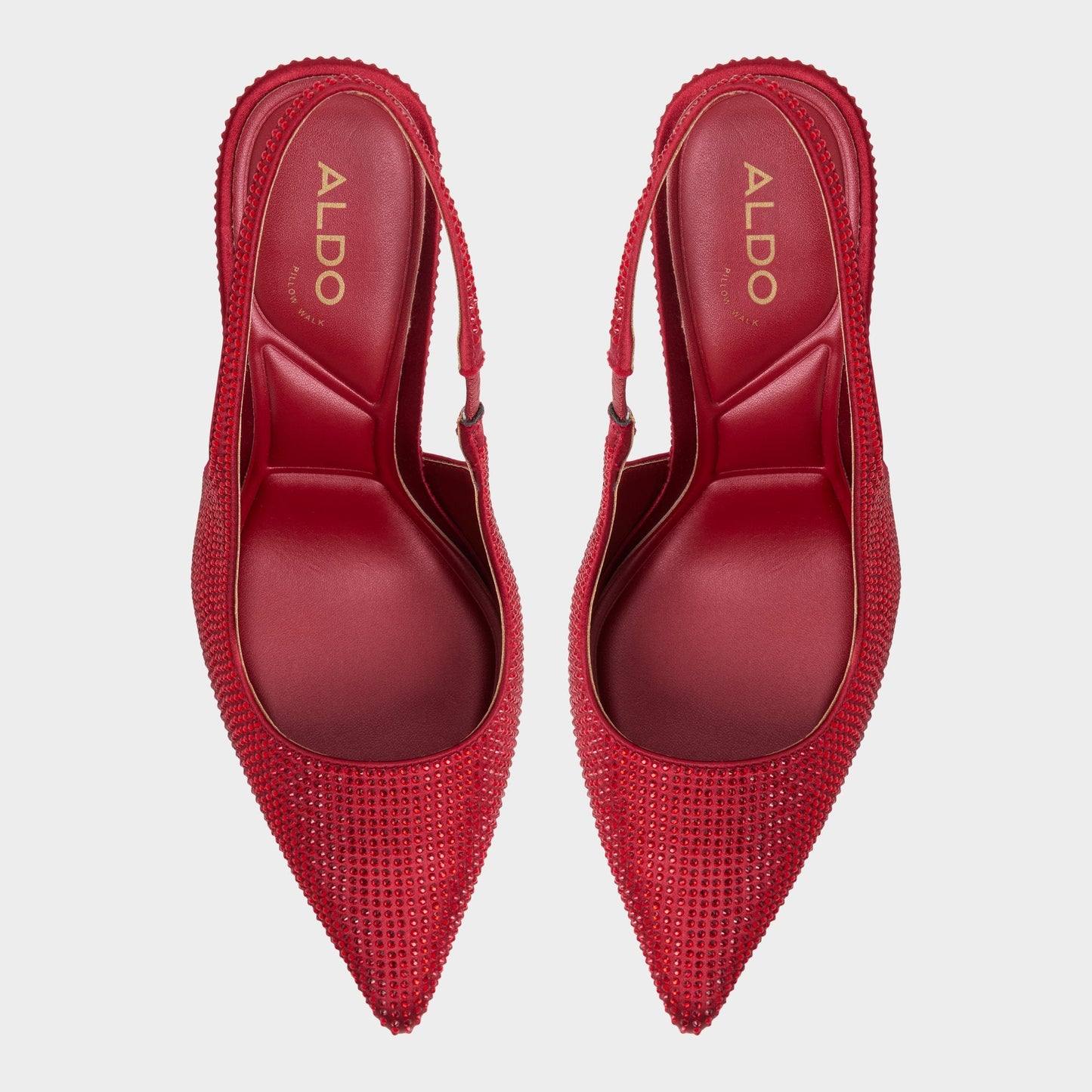 Aldo Lovebloom in Xt Dark Red - Slingback heel, Stiletto heel Women