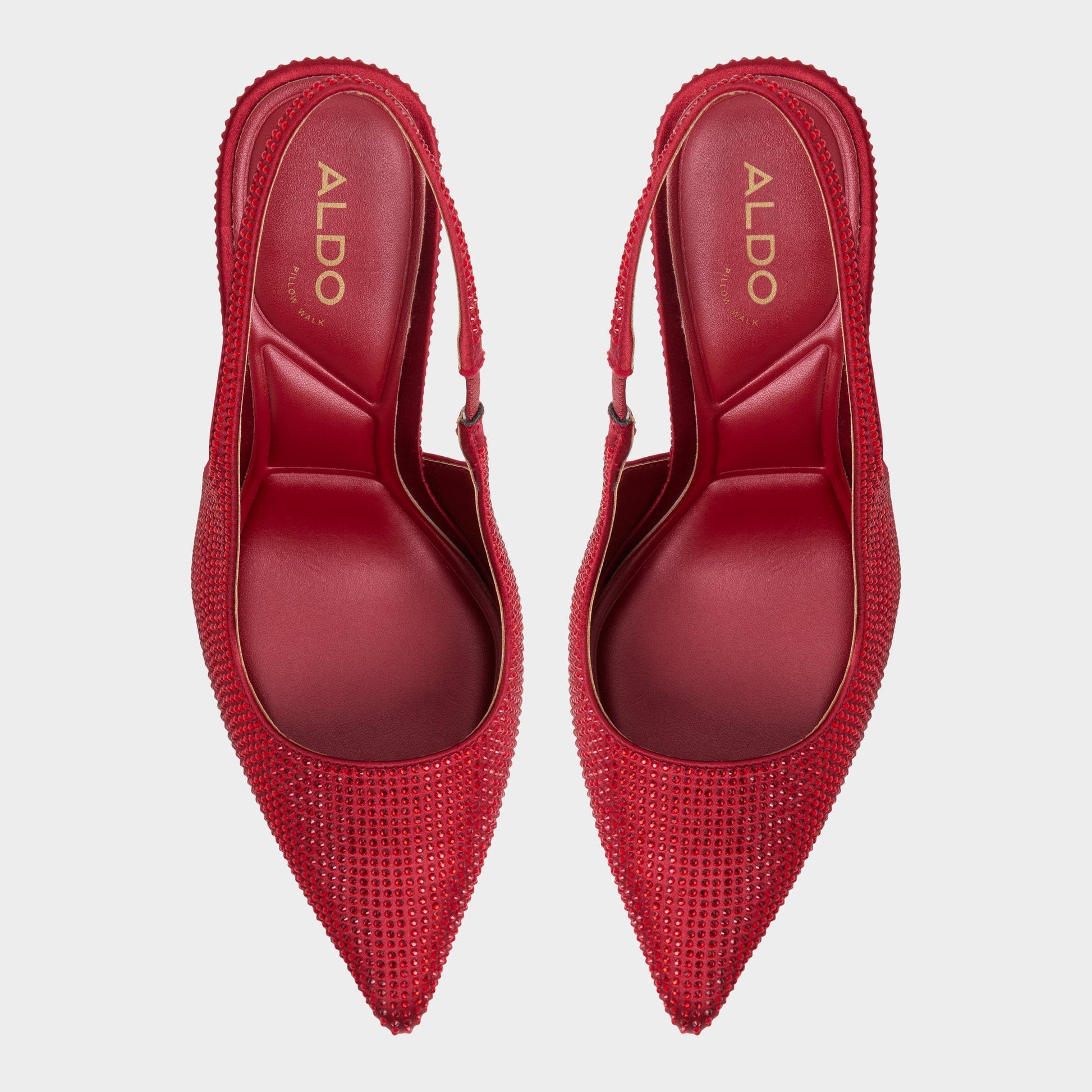 Aldo Lovebloom in Xt Dark Red - Slingback heel, Stiletto heel Women