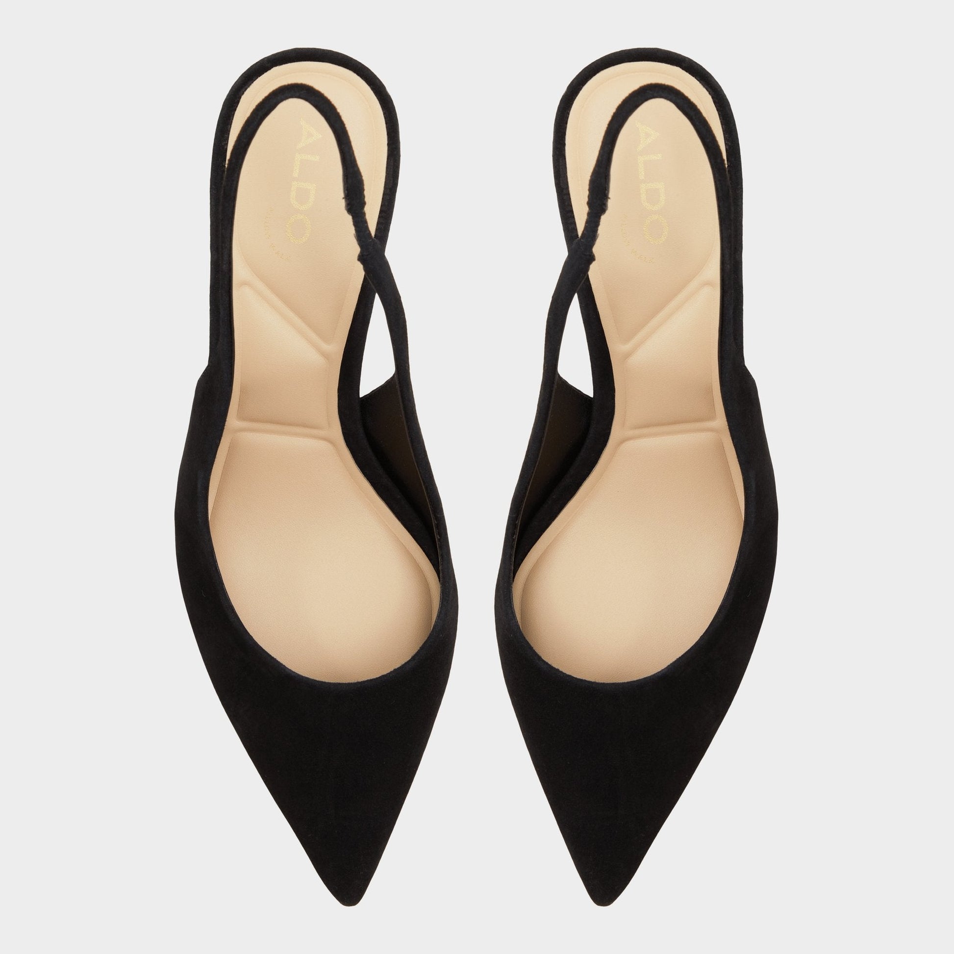 Aldo Uliana in Other Black - Slingback heel, Block heel Women