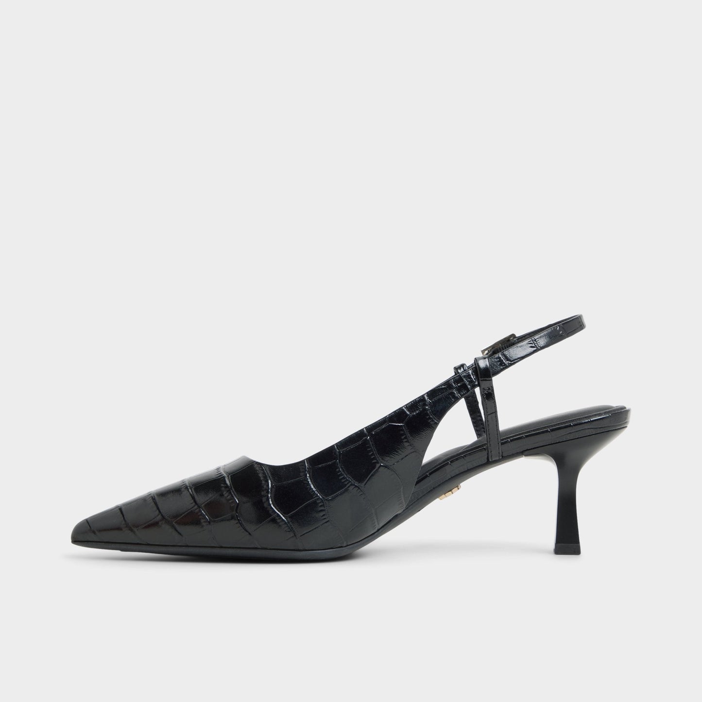 Aldo Adan in Black - Slingback heel, Kitten heel Women