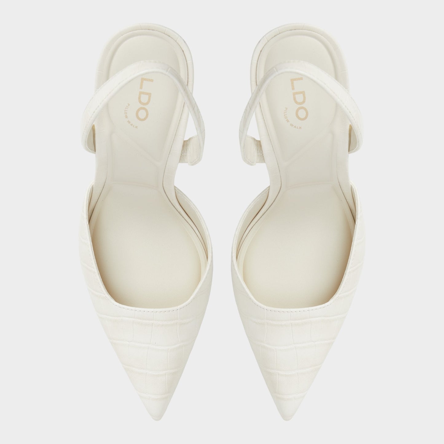 Aldo Berolden Other White Women's Slingbacks - Slingback heel, Stiletto heel Women