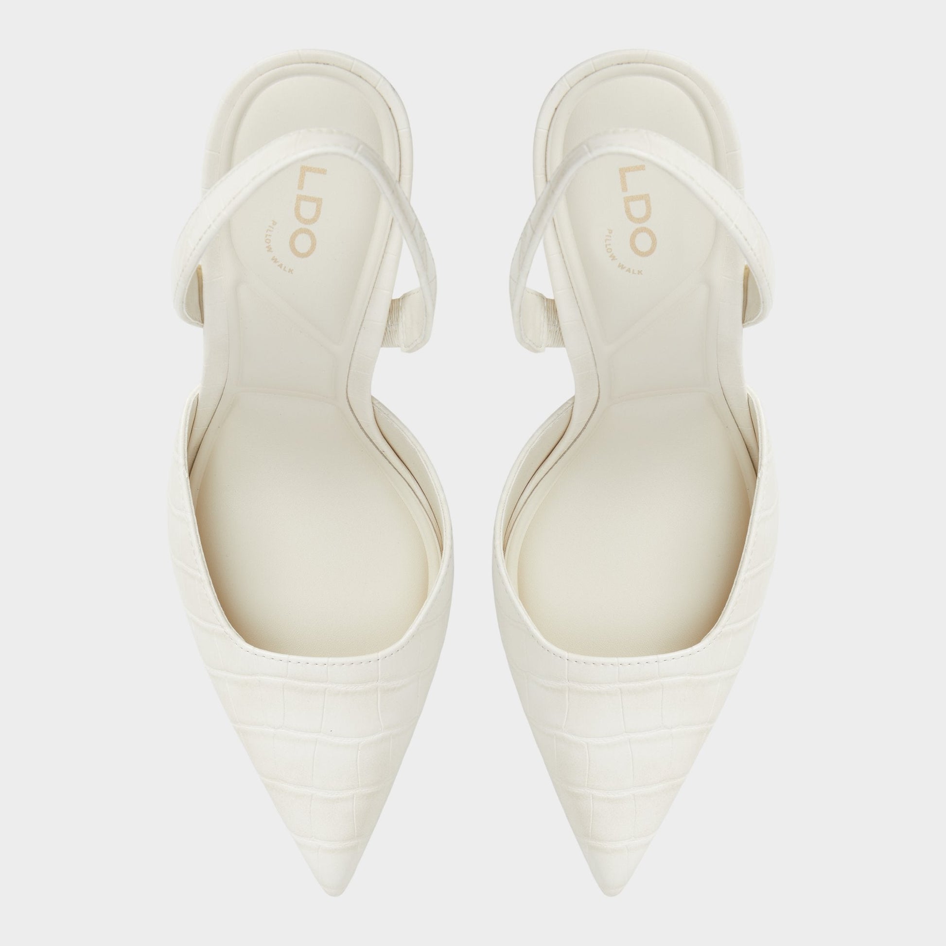 Aldo Berolden Other White Women's Slingbacks - Slingback heel, Stiletto heel Women