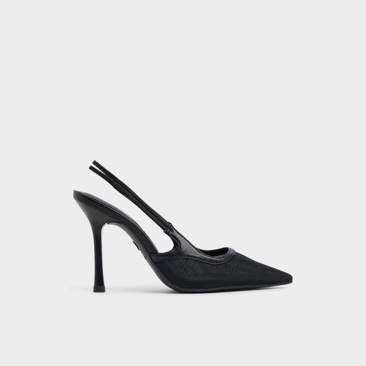 Aldo Evania Black Women's Slingbacks - Slingback heel Women
