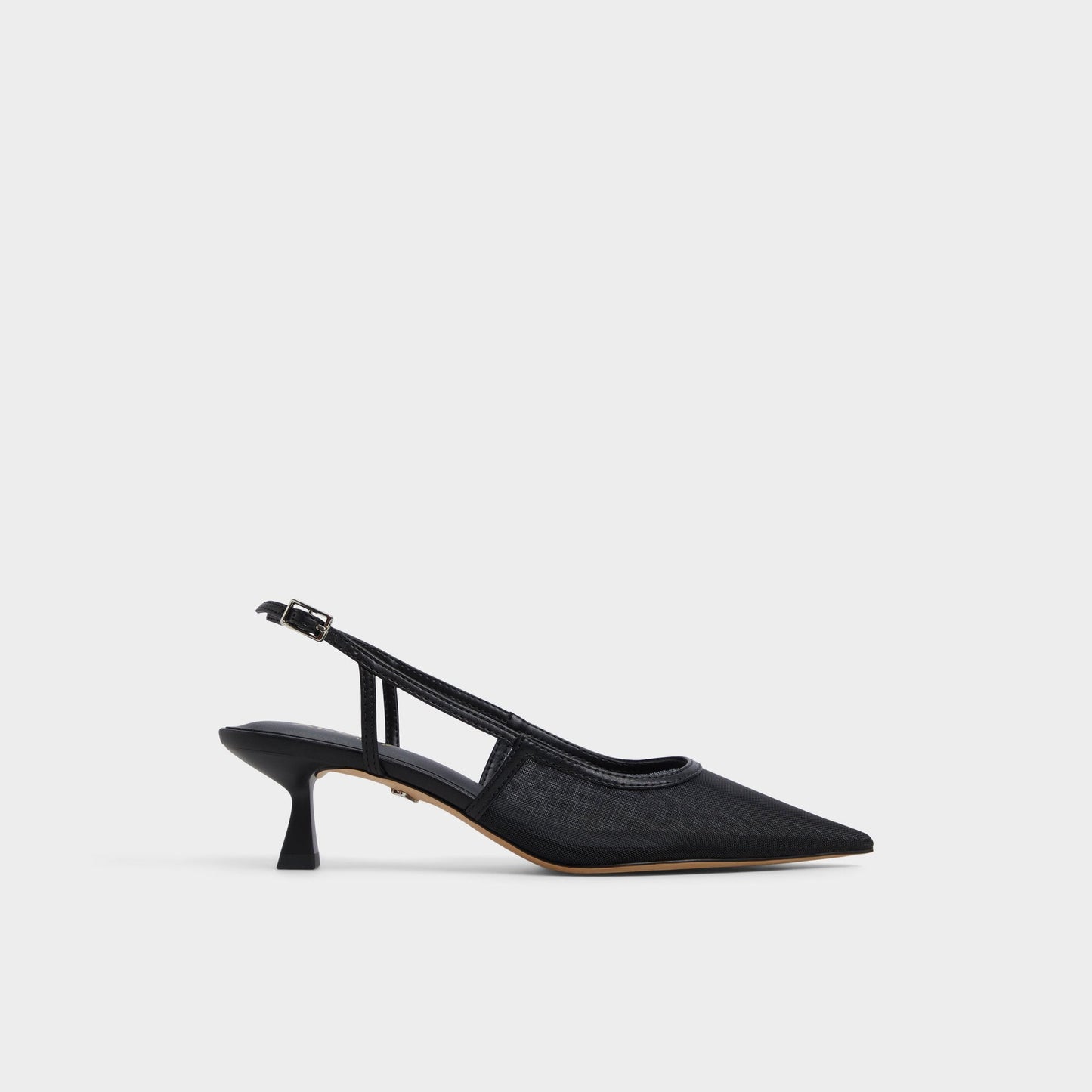 Aldo Maxina Black Women's Kitten heels - Slingback heel, Kitten heel Women