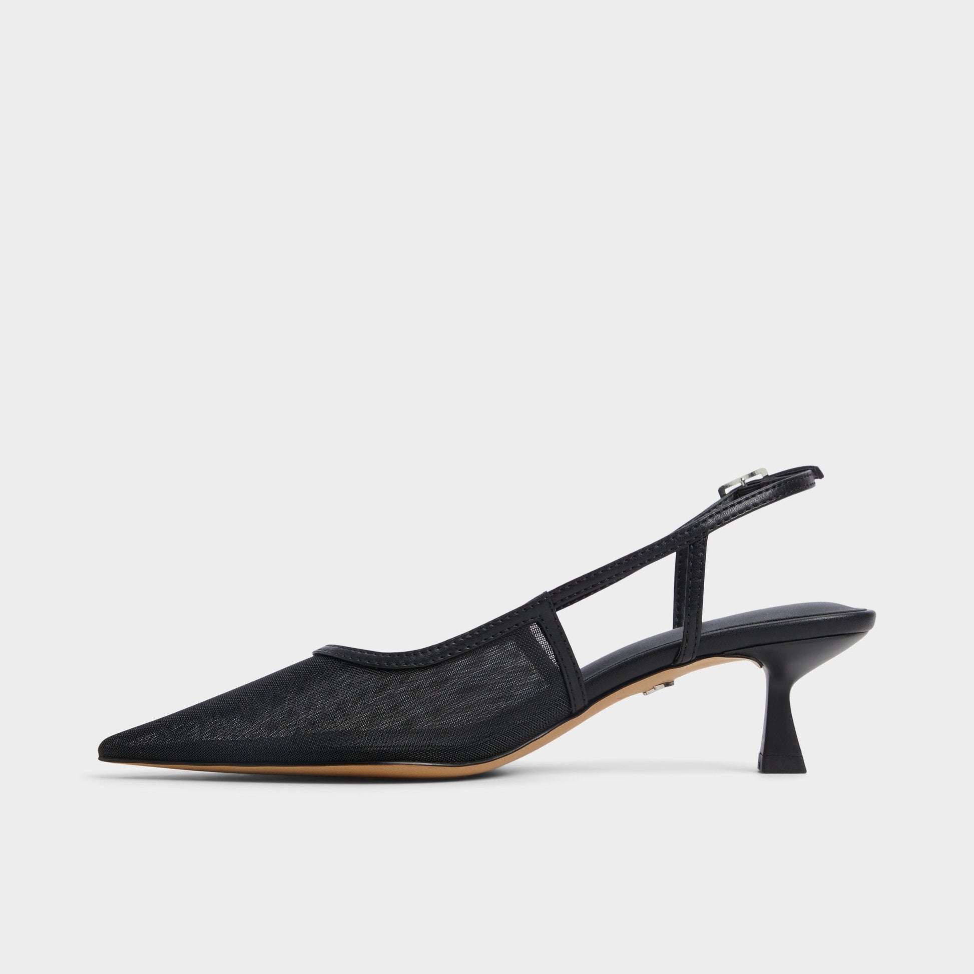 Aldo Maxina Black Women's Kitten heels - Slingback heel, Kitten heel Women