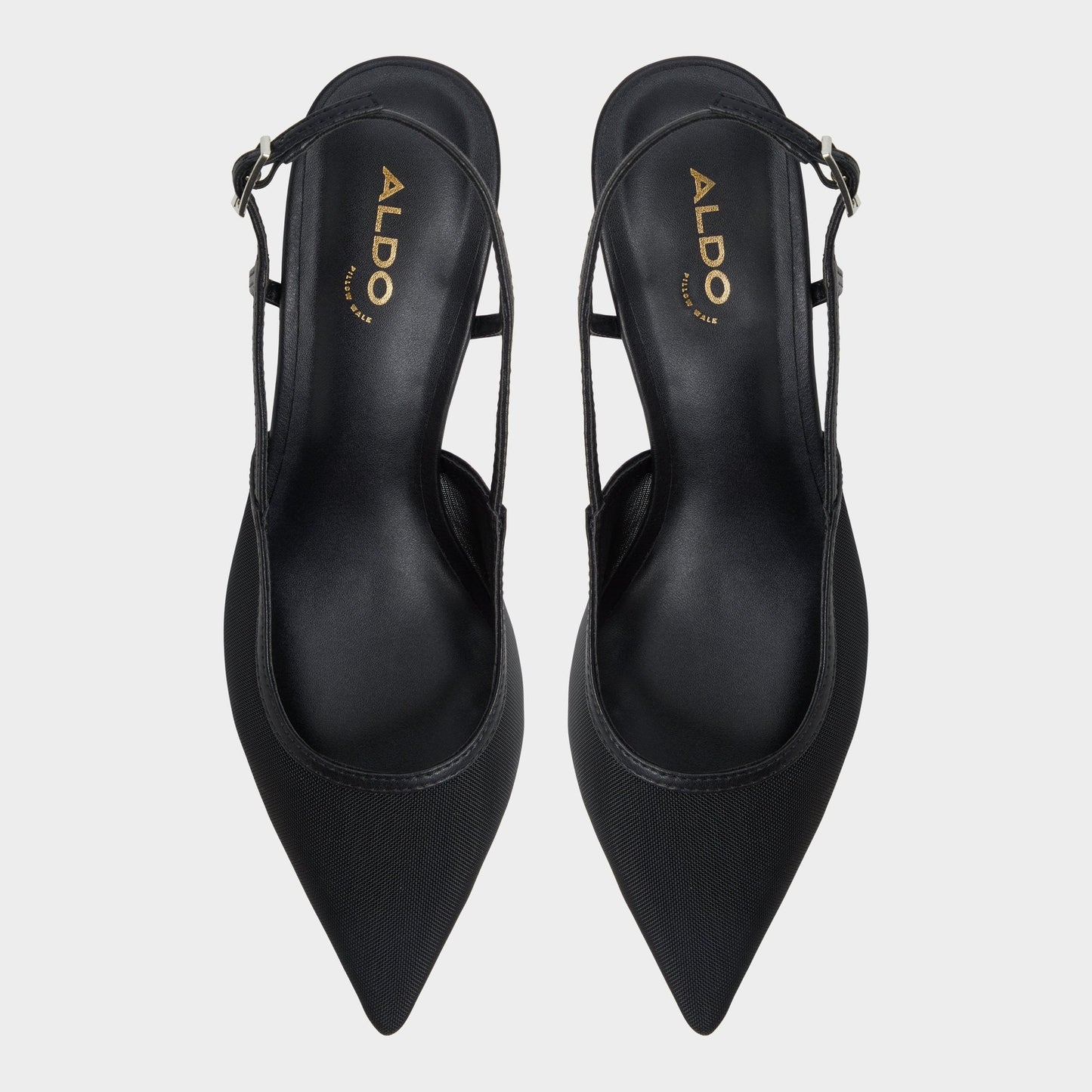 Aldo Maxina Black Women's Kitten heels - Slingback heel, Kitten heel Women
