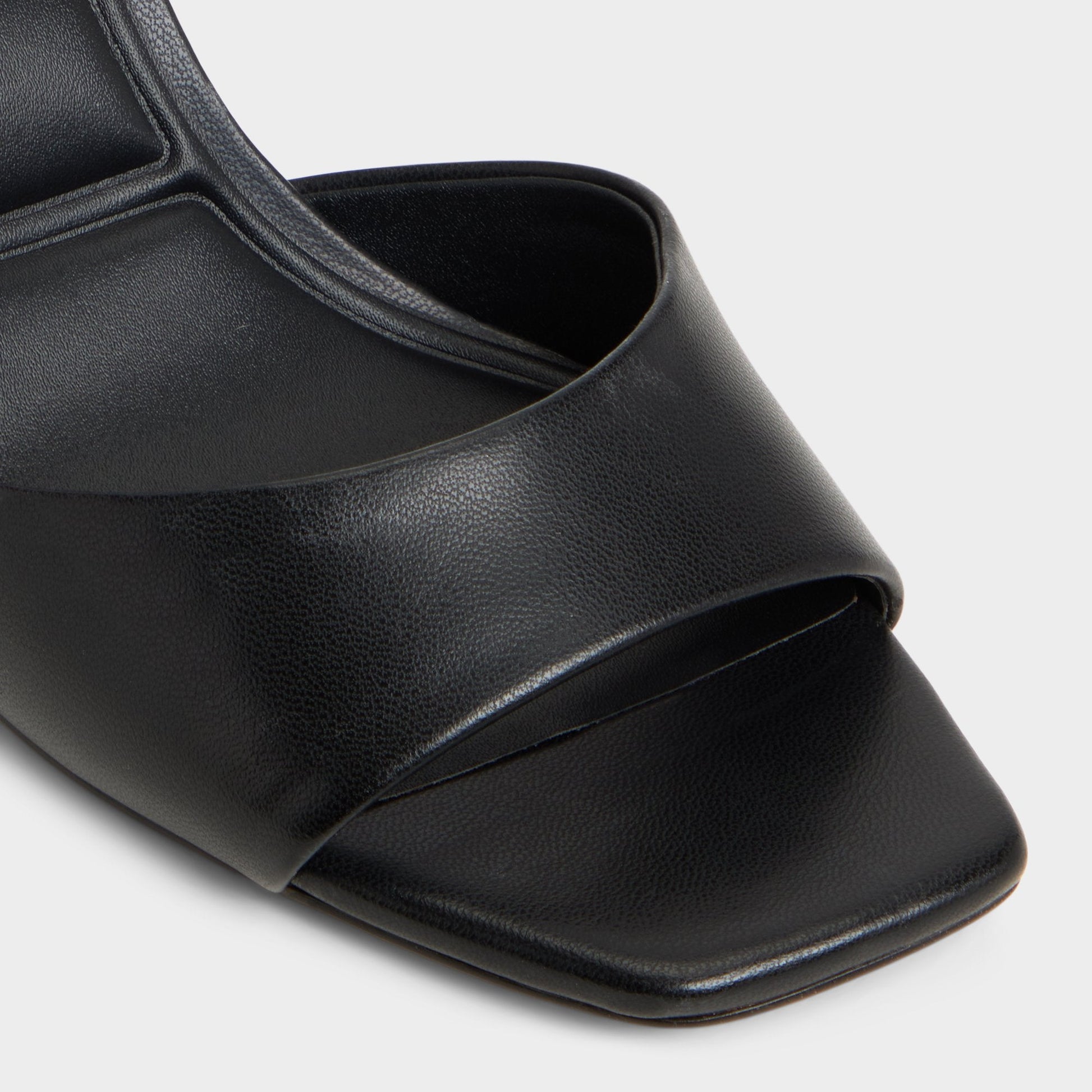 Aldo Andya Black Women's Strappy sandals - Slingback heeled sandal, Stiletto heel Women